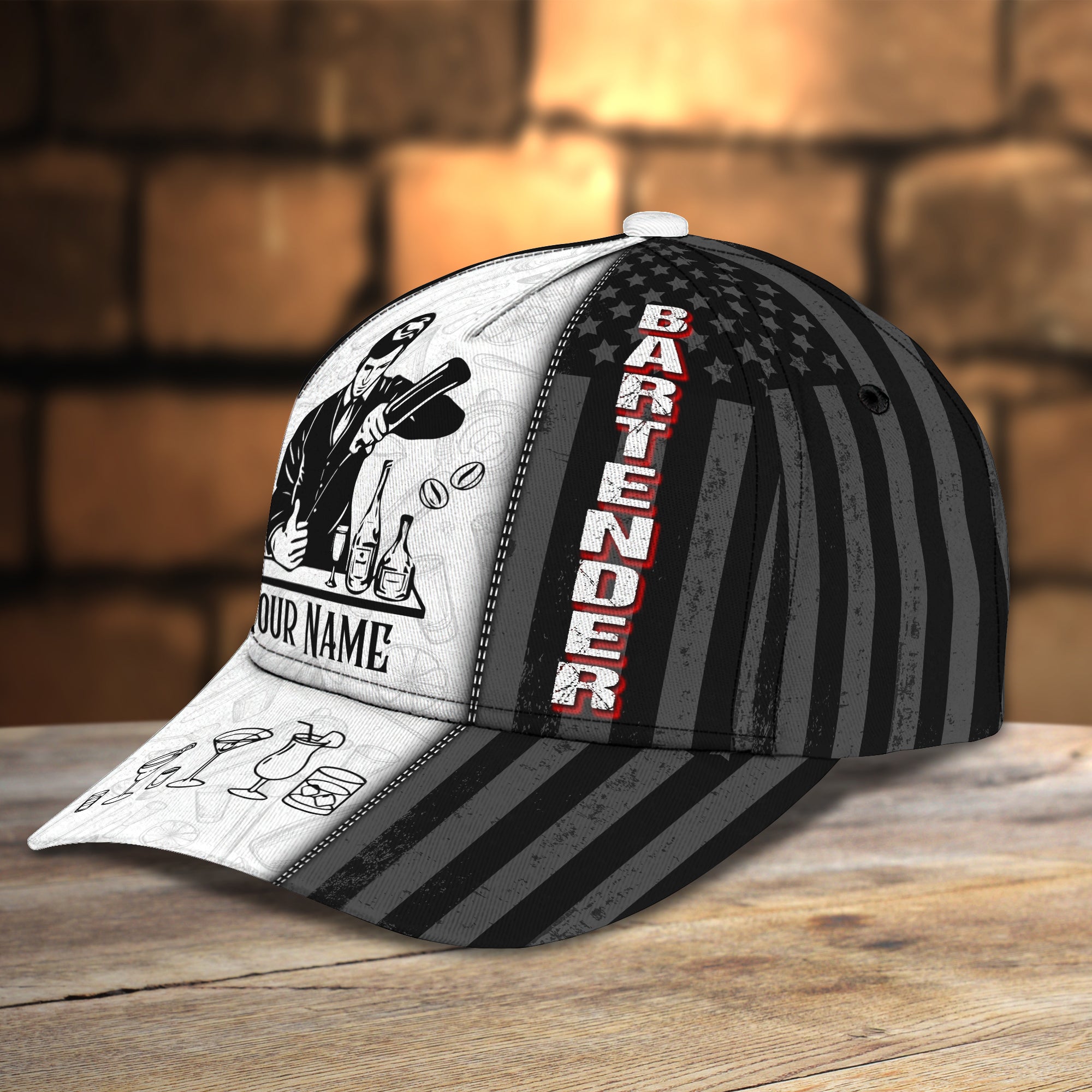 ATM2K - Personalized Name Cap - Batender001