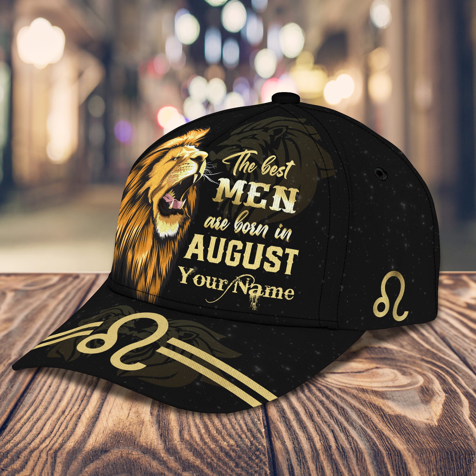 The Best Men - Personalized Name Cap - QA99 53