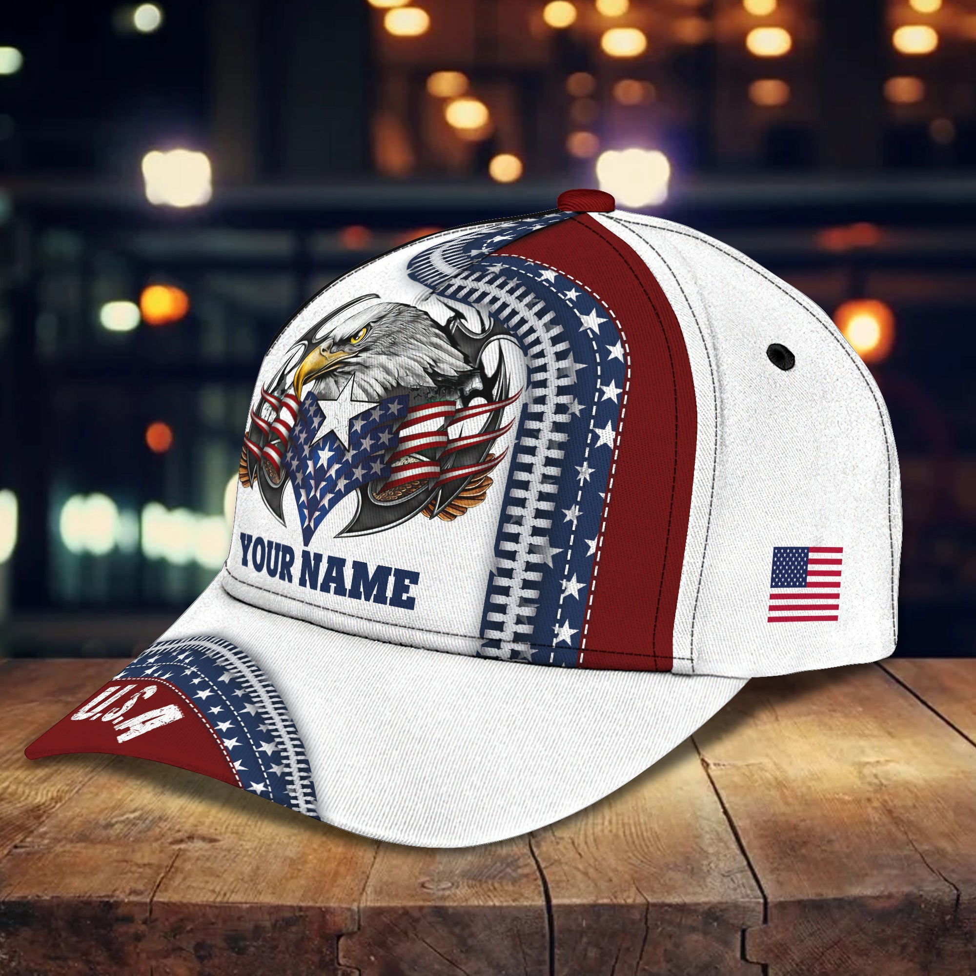 Eagle - Personalized Name Cap 121 - TD96