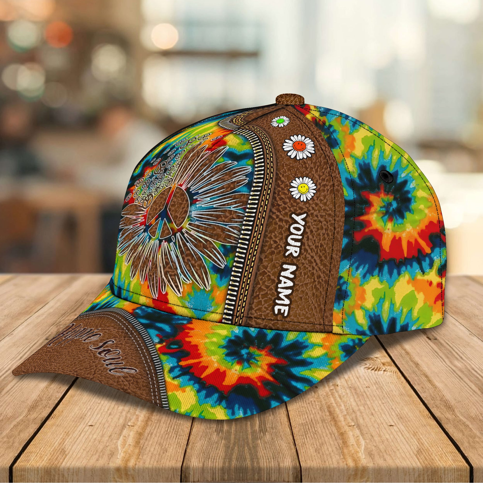 HIPPIE 02 - Personalized Name Cap - HN95