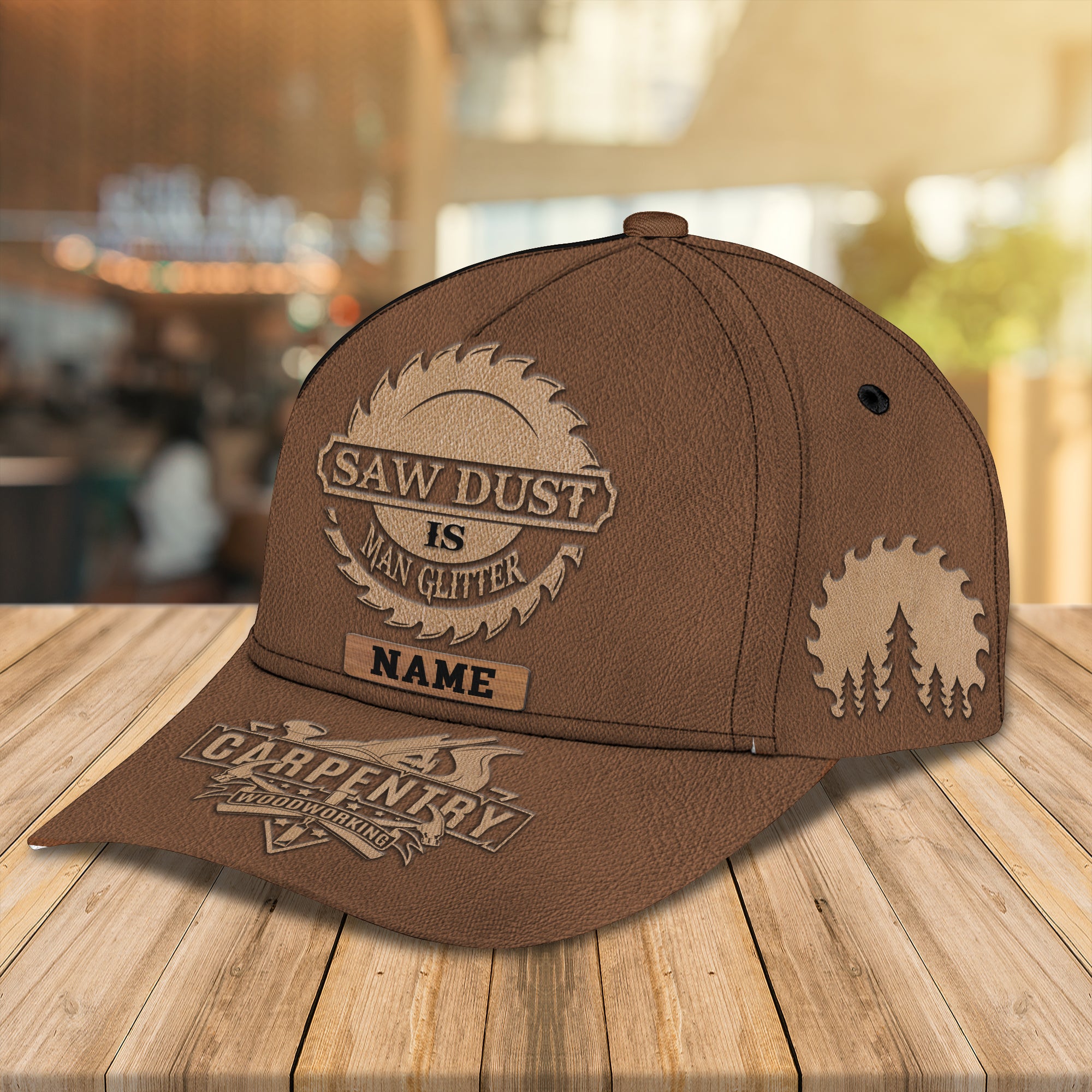 Carpentry (Ver.2) - Personalized Name Cap - Loop - Vhv-cap-052