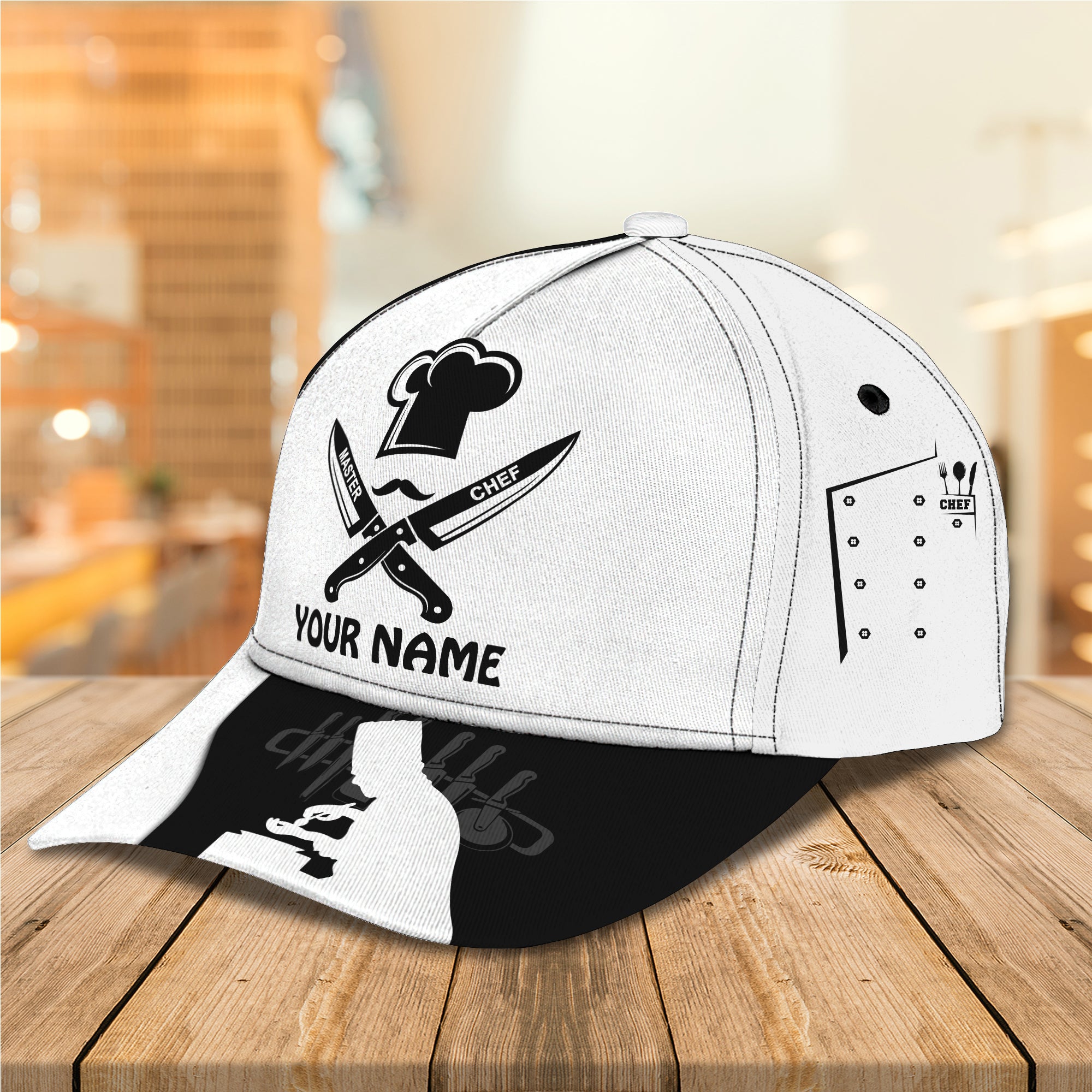 CHEF  - Personalized Name Cap - Ntt68