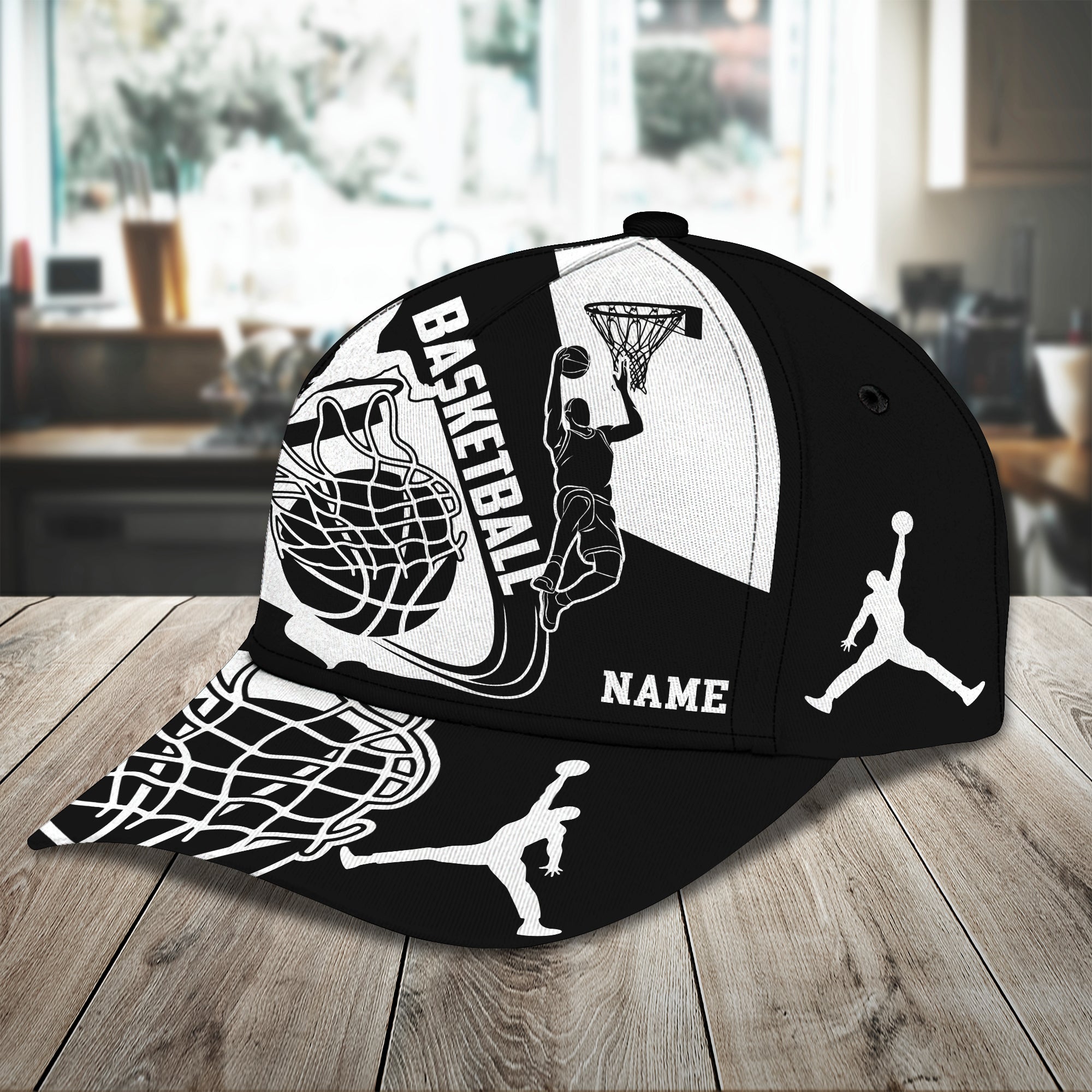 Basketball - Personalized Name Cap -TD96 81