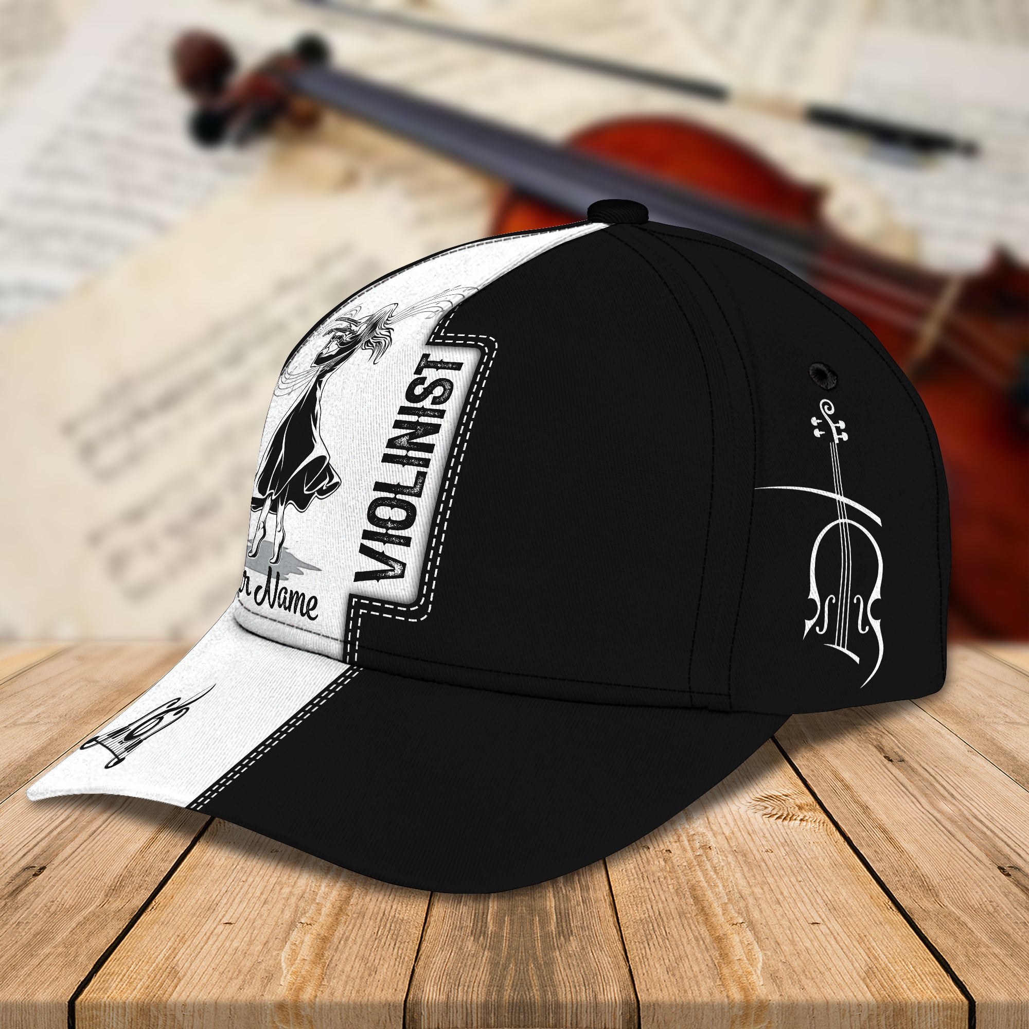 Violinist - Personalized Name Cap - Nsd99