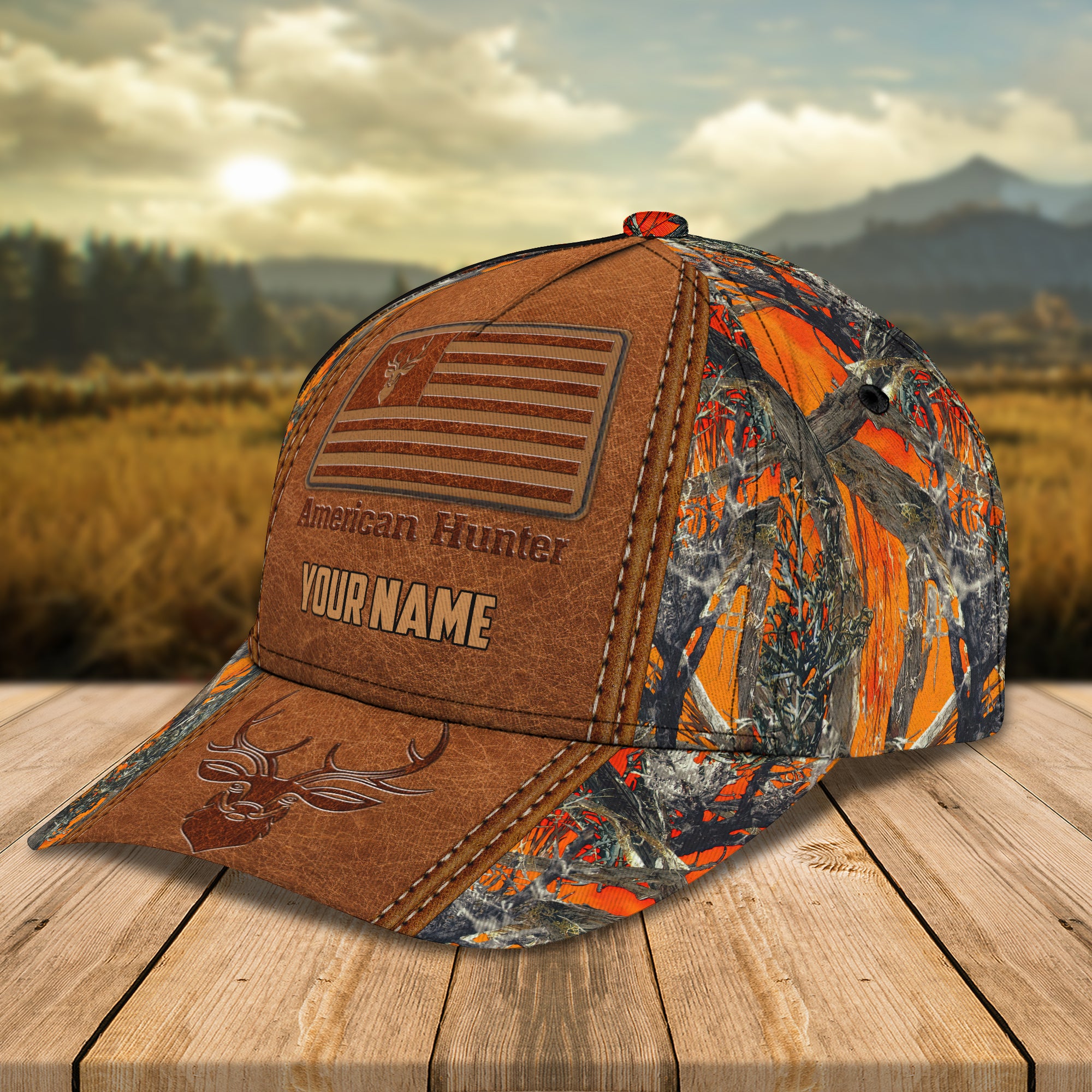 Hunting - Personalized Name Cap - DAT93-021