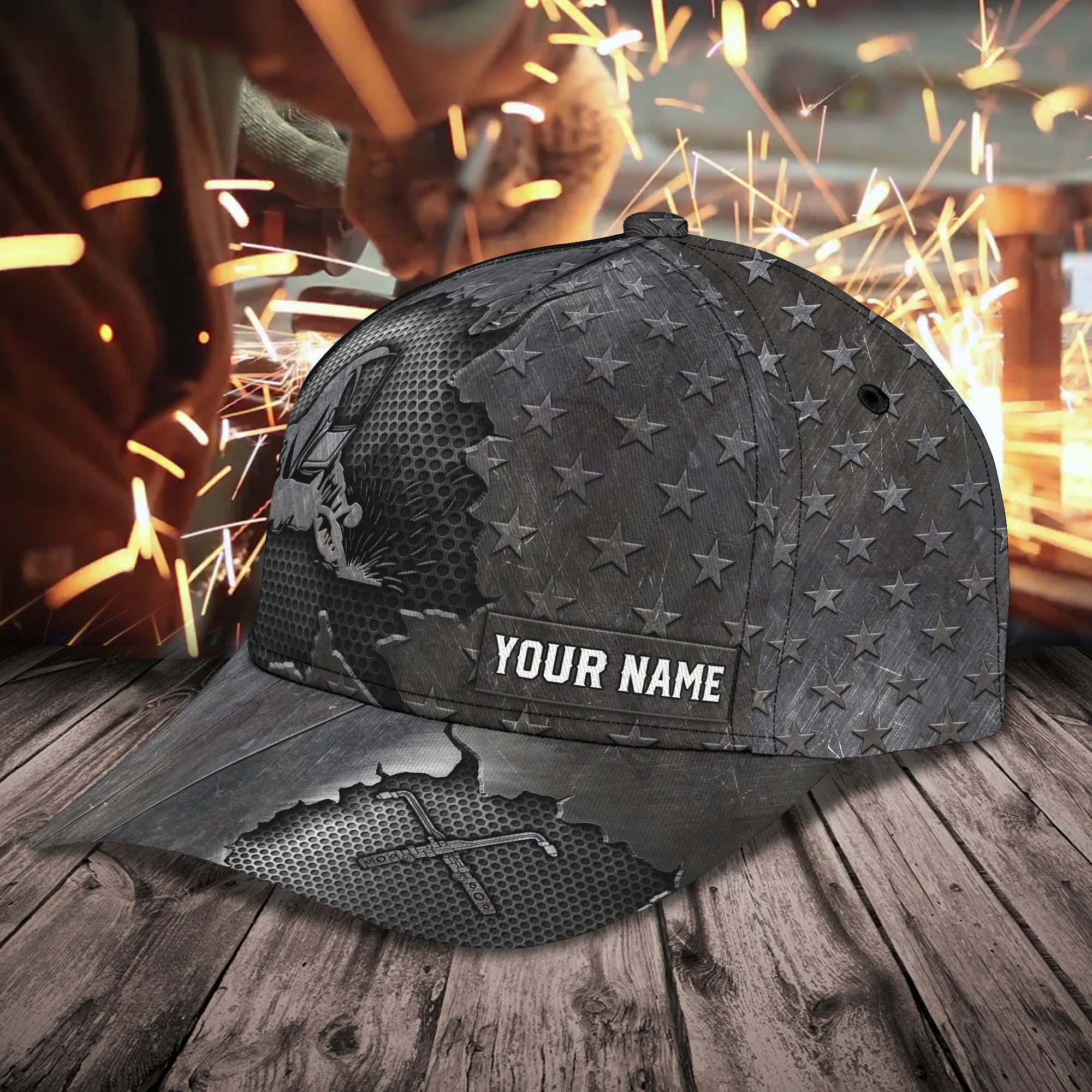 Welder 2 - Personalized Name Cap - Nmd 41