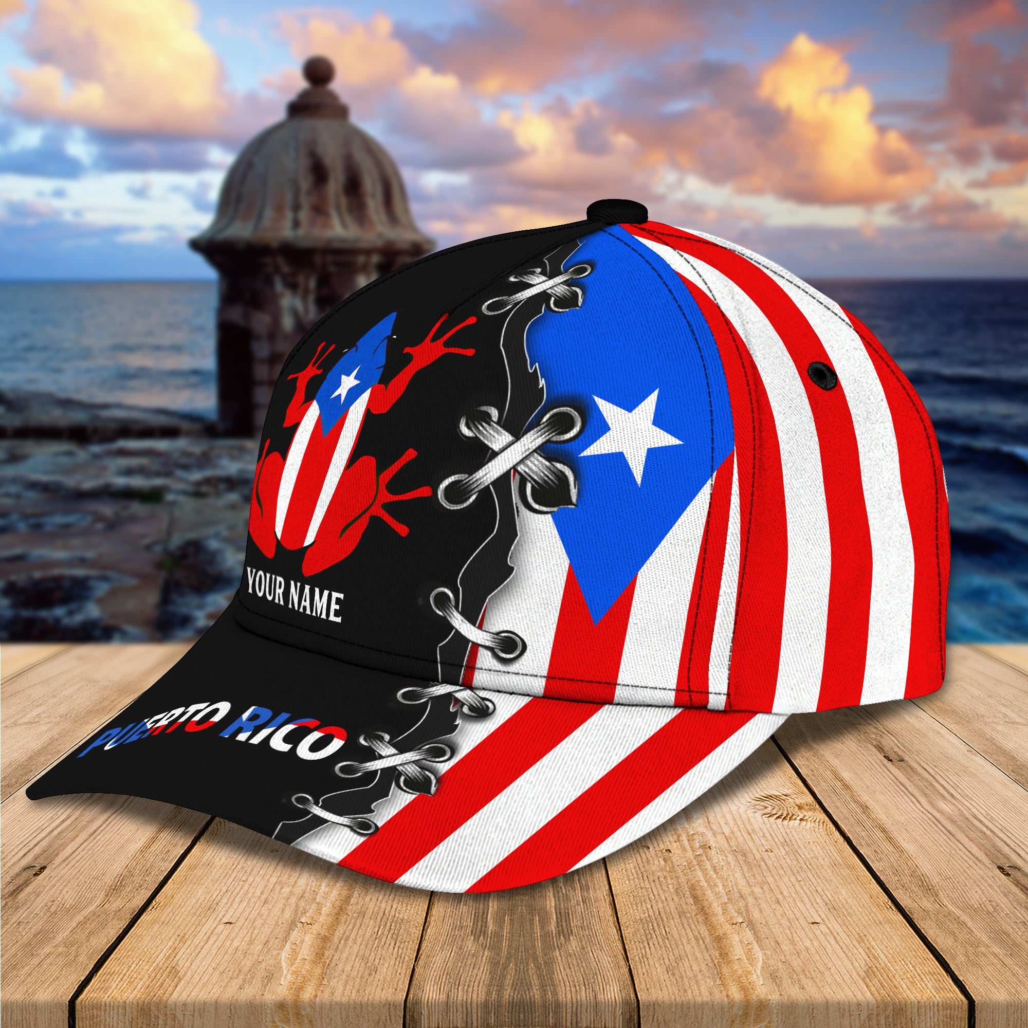 PUERTO RICO - Personalized Name Cap 03 - RINC98