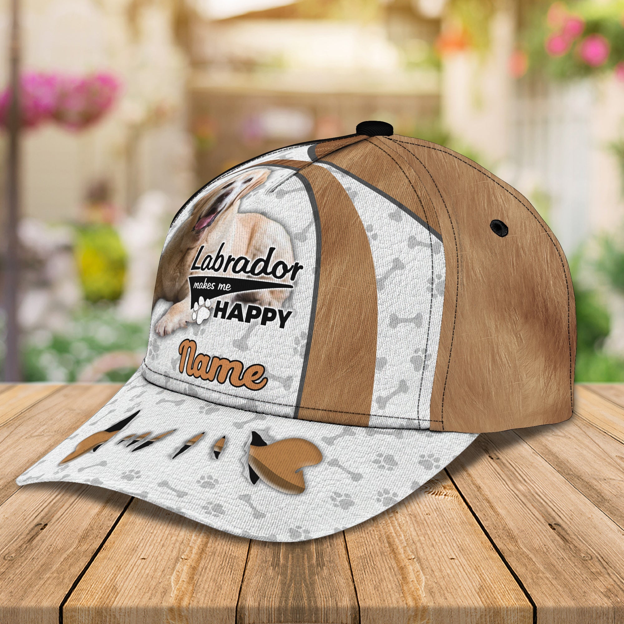 Labrador 01 - Personalize Name Cap  - Loop - QB95 - 184