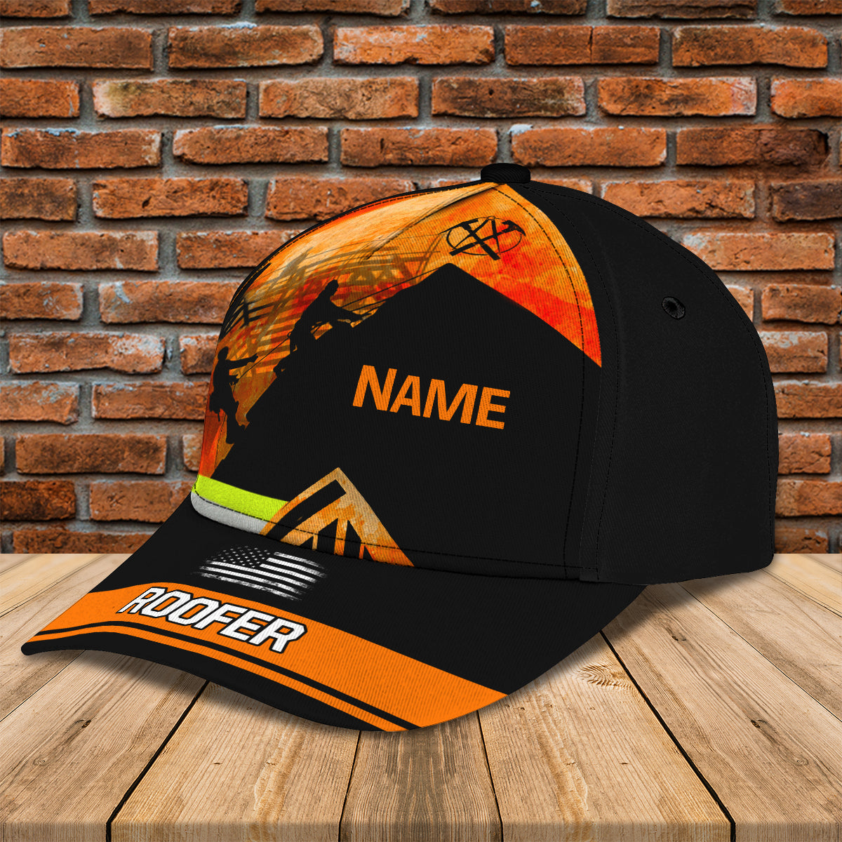 Roofer 2 Hd98- Personalized Name Cap -Loop- Hd98 37