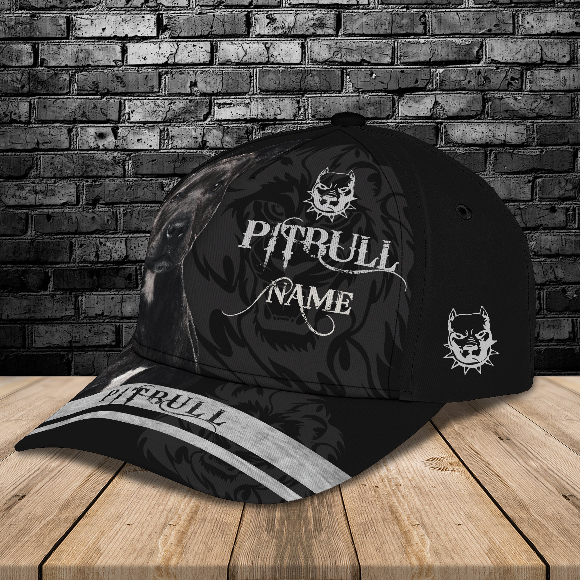 Pitbull - Personalized Name Cap 55 - Bhn97