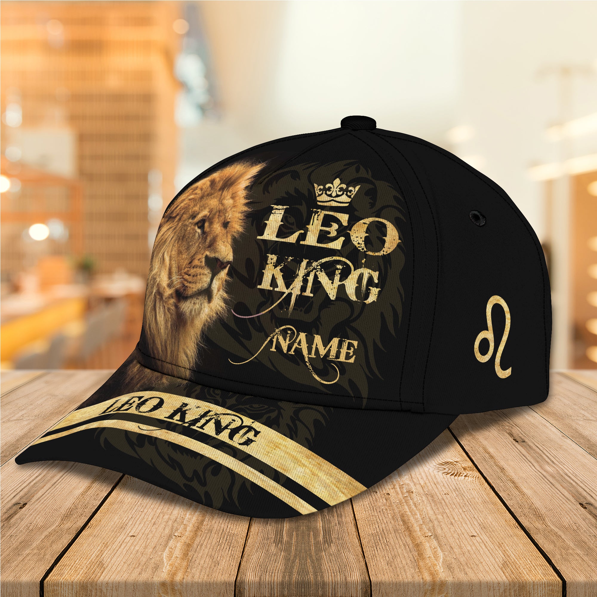 Leo King - Personalized Name Cap 48 - Tad