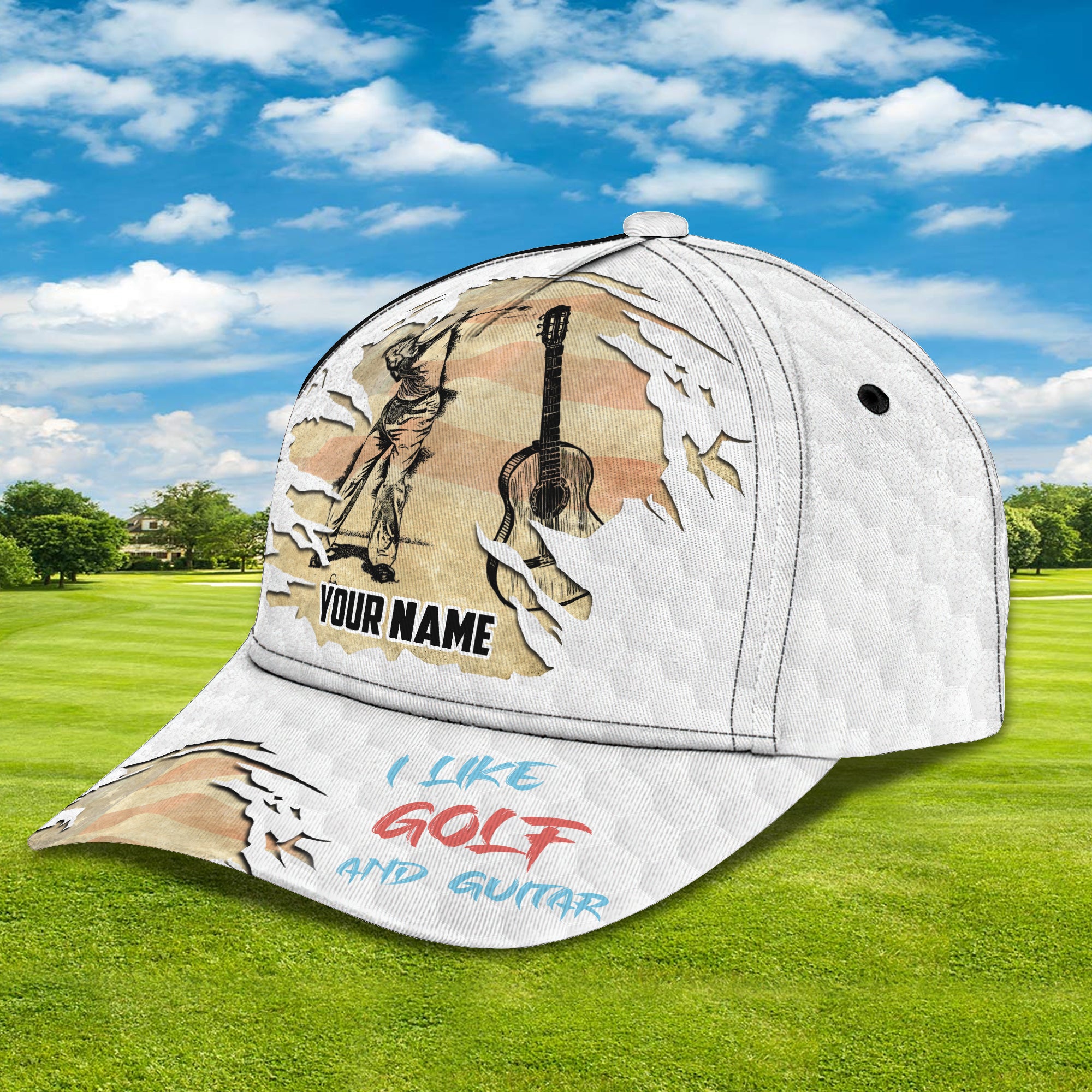 7749 Golf - Personalized Name Cap - ATM2K