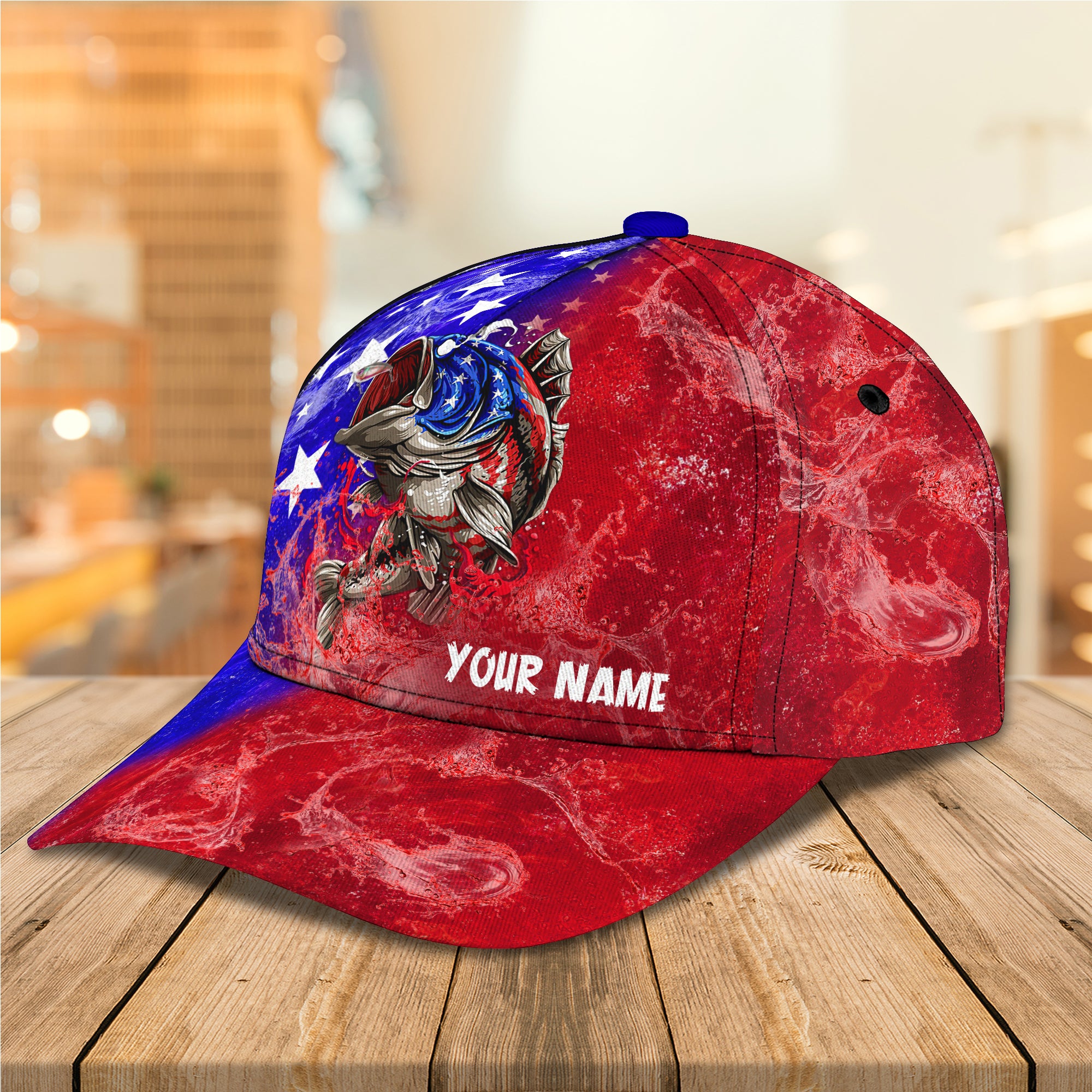 Fishing 03 - Personalized Name Cap - Pth98