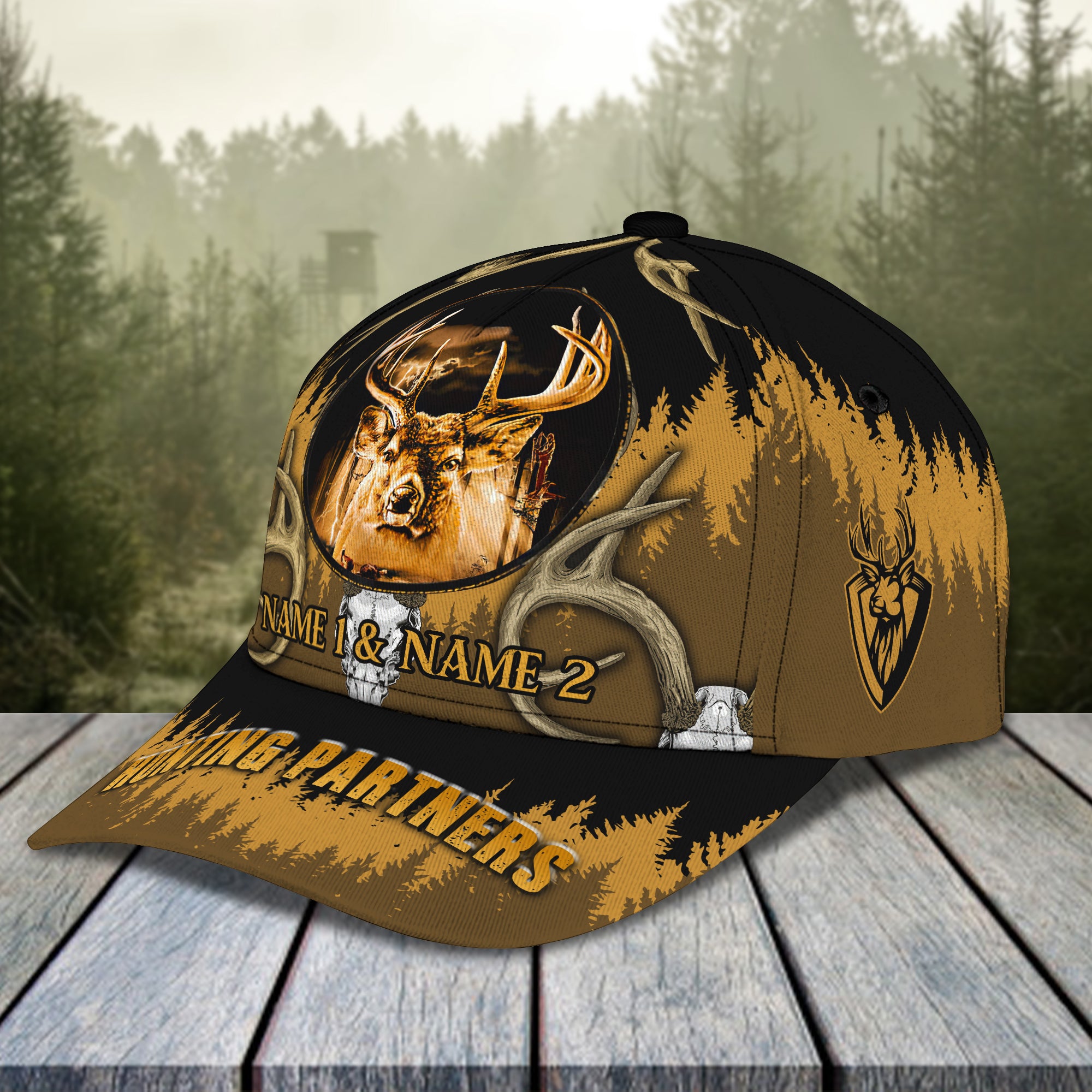 HUNTING- Personalized Name Cap 08 - HN95