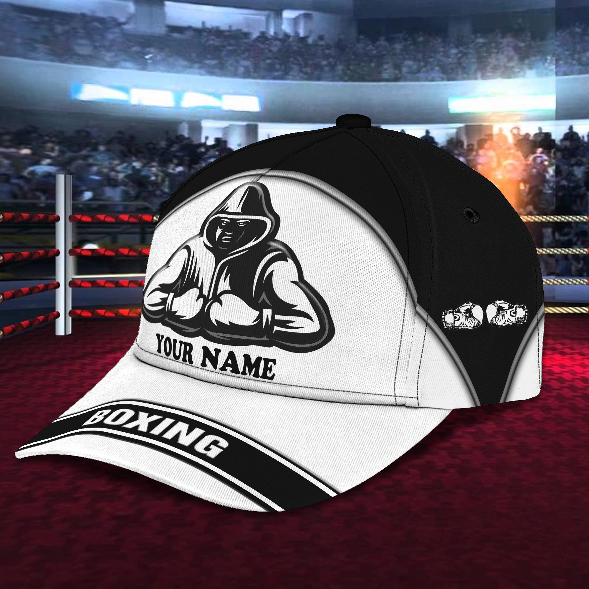 Custom Boxing Cap Boxing - Personalized Name Cap - Nia94 – Trends Personalized