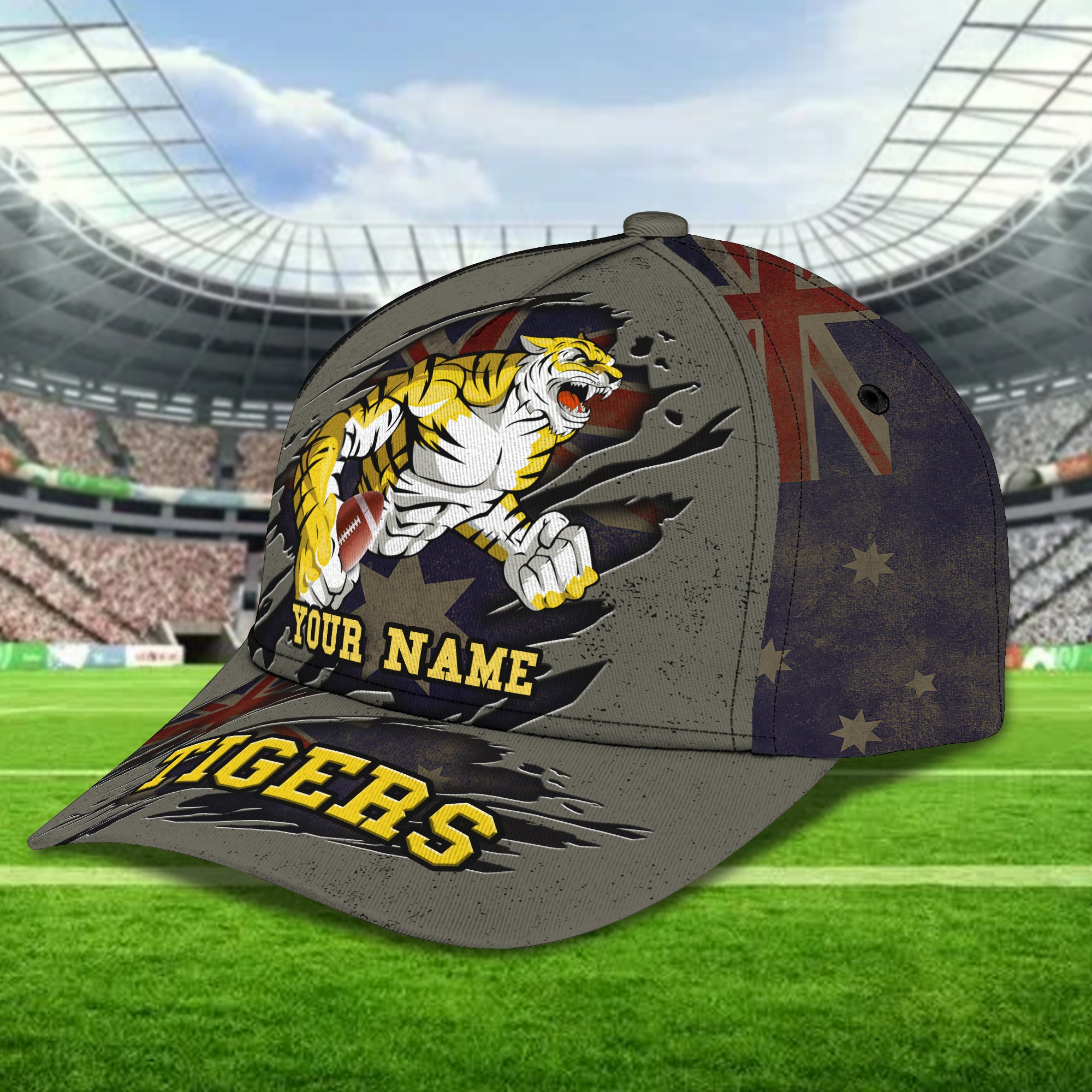 Richmond Tigers - Personalized Name Cap - CV98