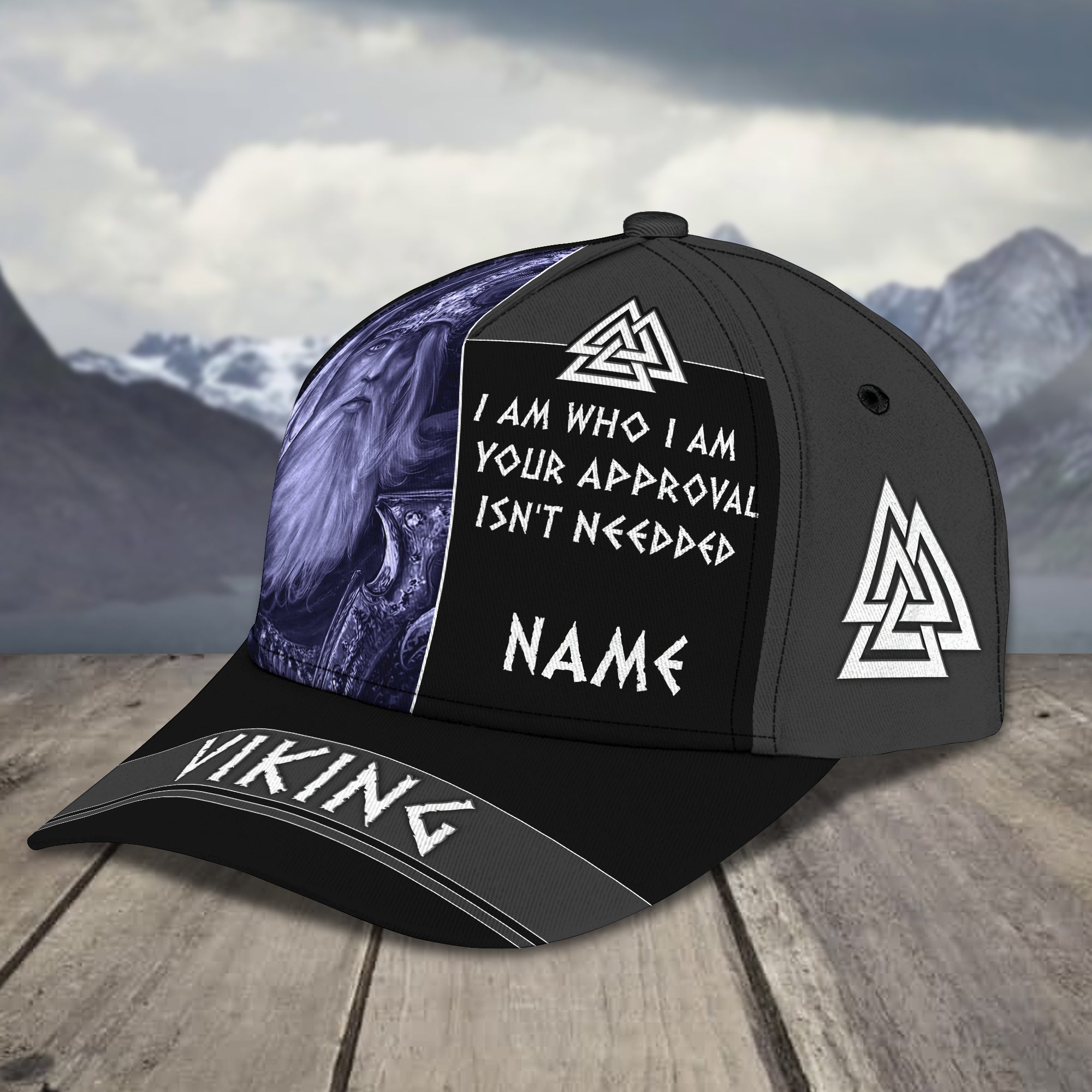 I Am Who I Am - Personalized Name Cap - Loop- T2k-182