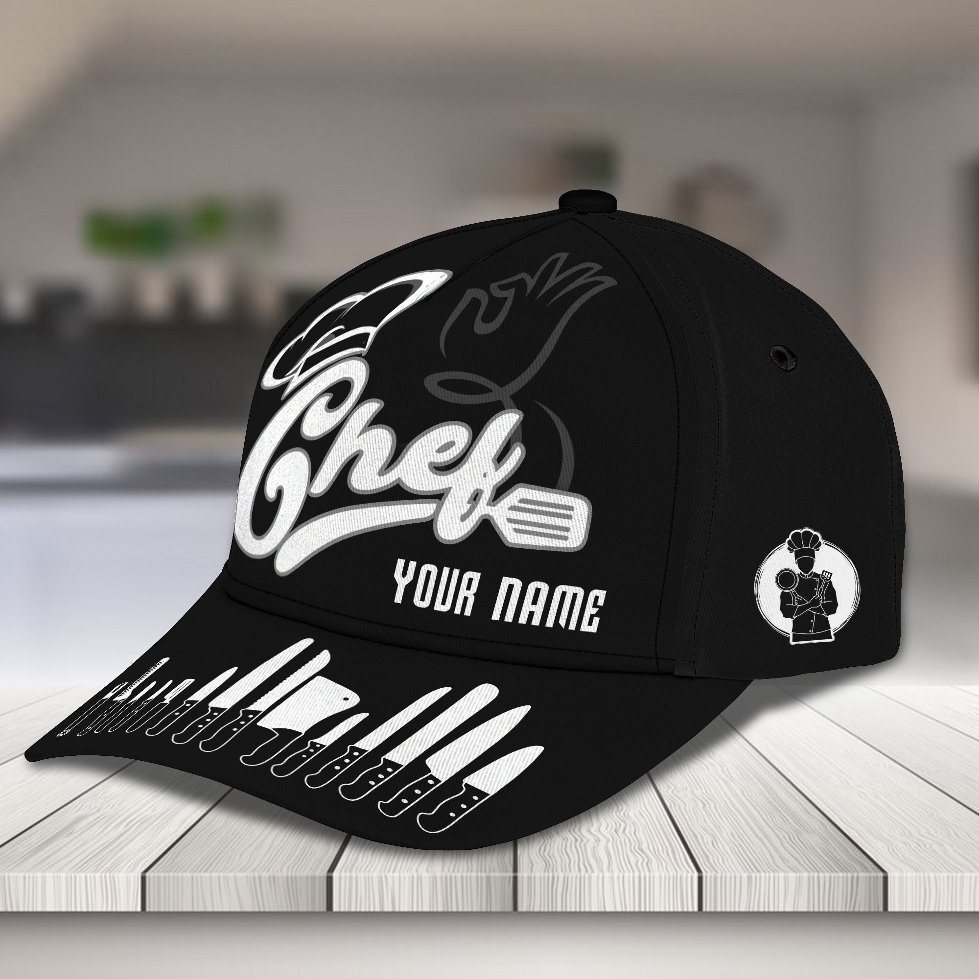 Chef - Personalized Name Cap 16