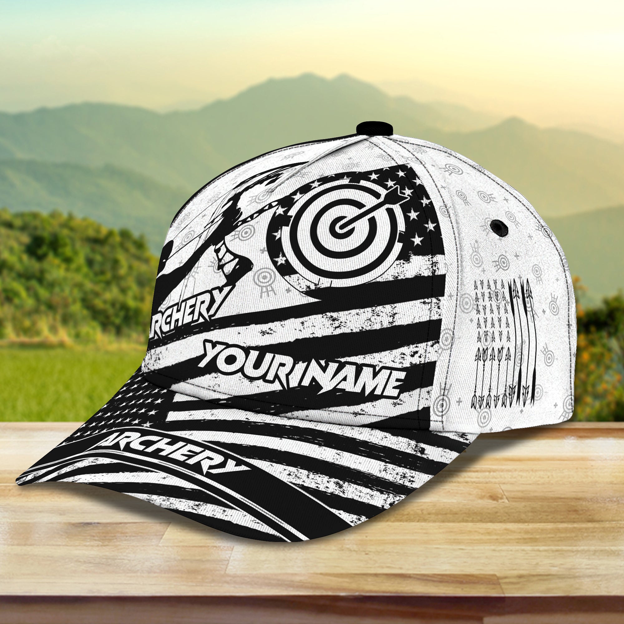 Archery A - Personalized Name Cap - TD96