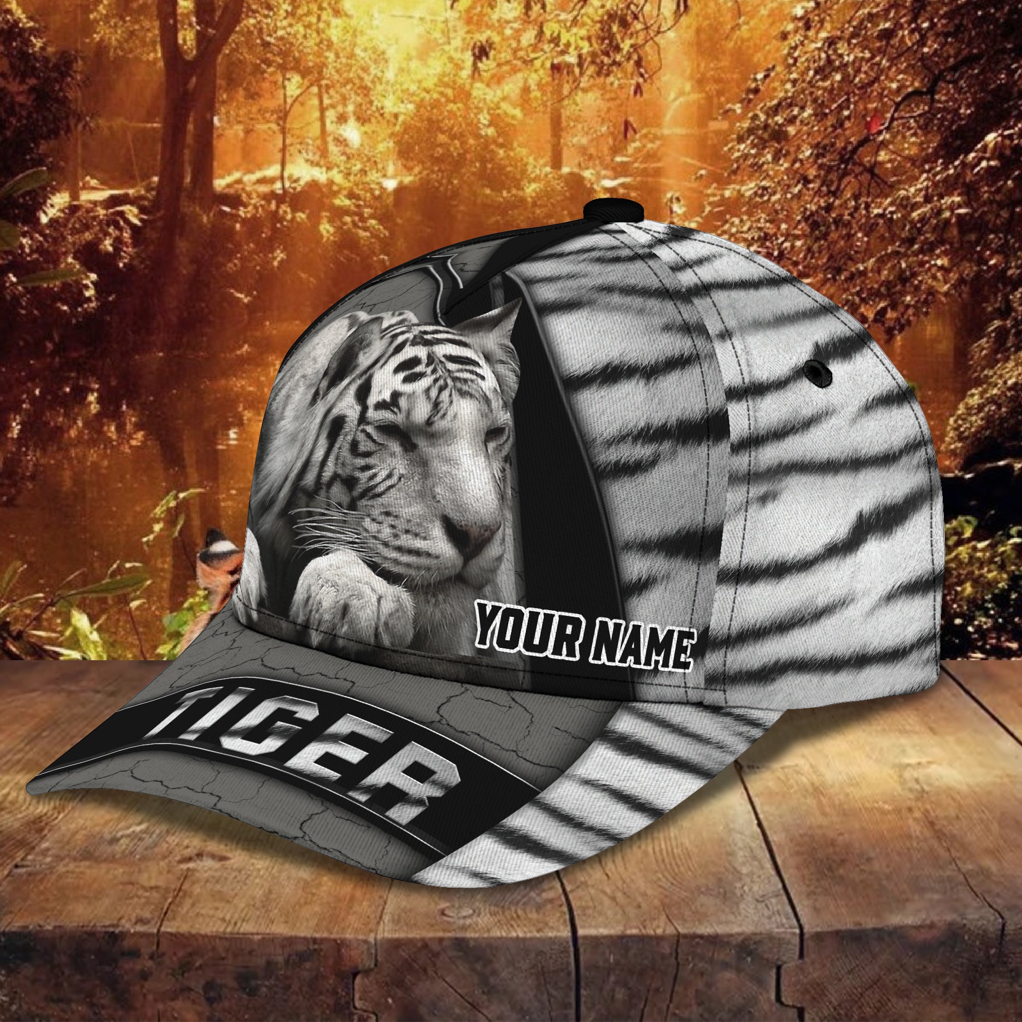 Tiger - W - Personalized Name Cap - Co98 - 474