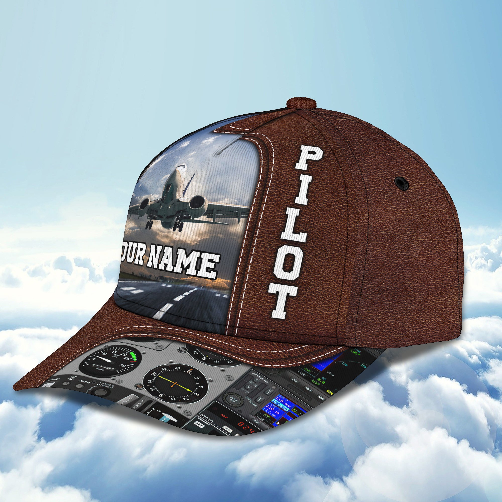 Pilot 01- Personalized Name Cap - Pth98