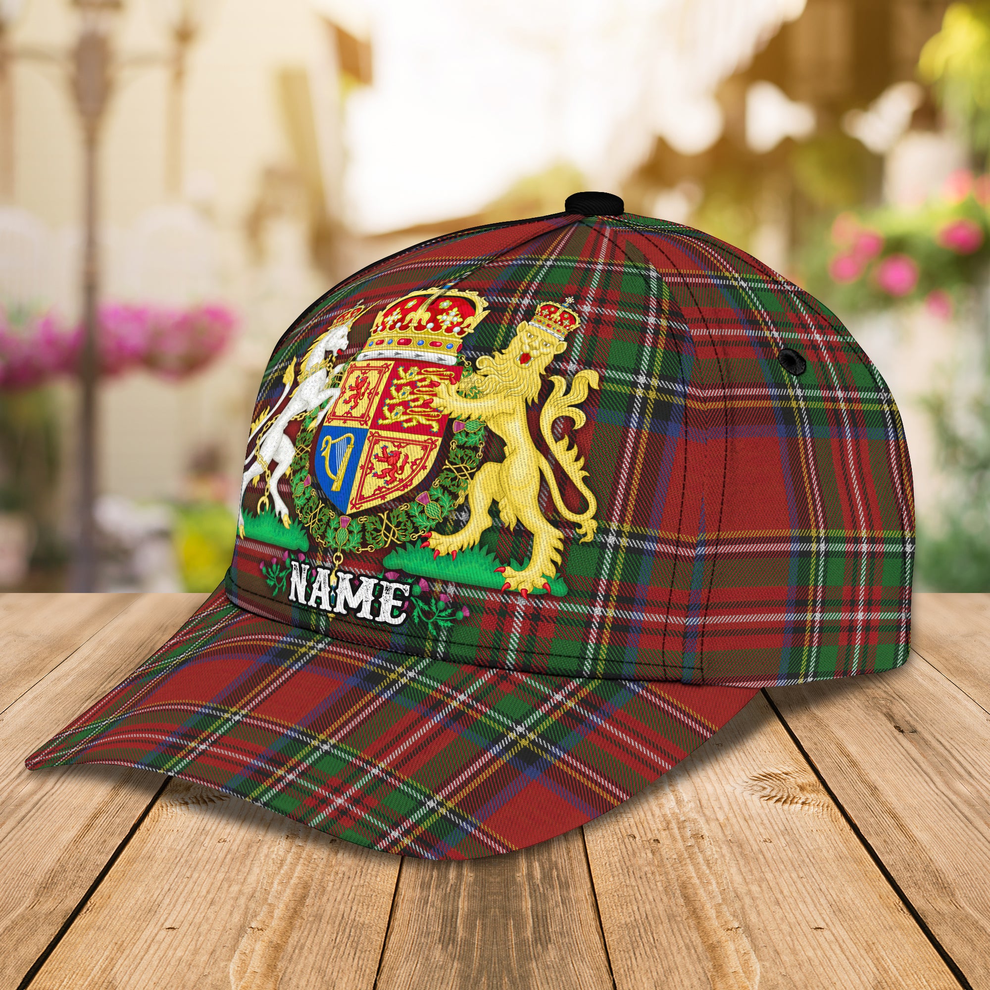 Scotland Pride - Personalized Name Cap - Loop - Vhv-cap-049