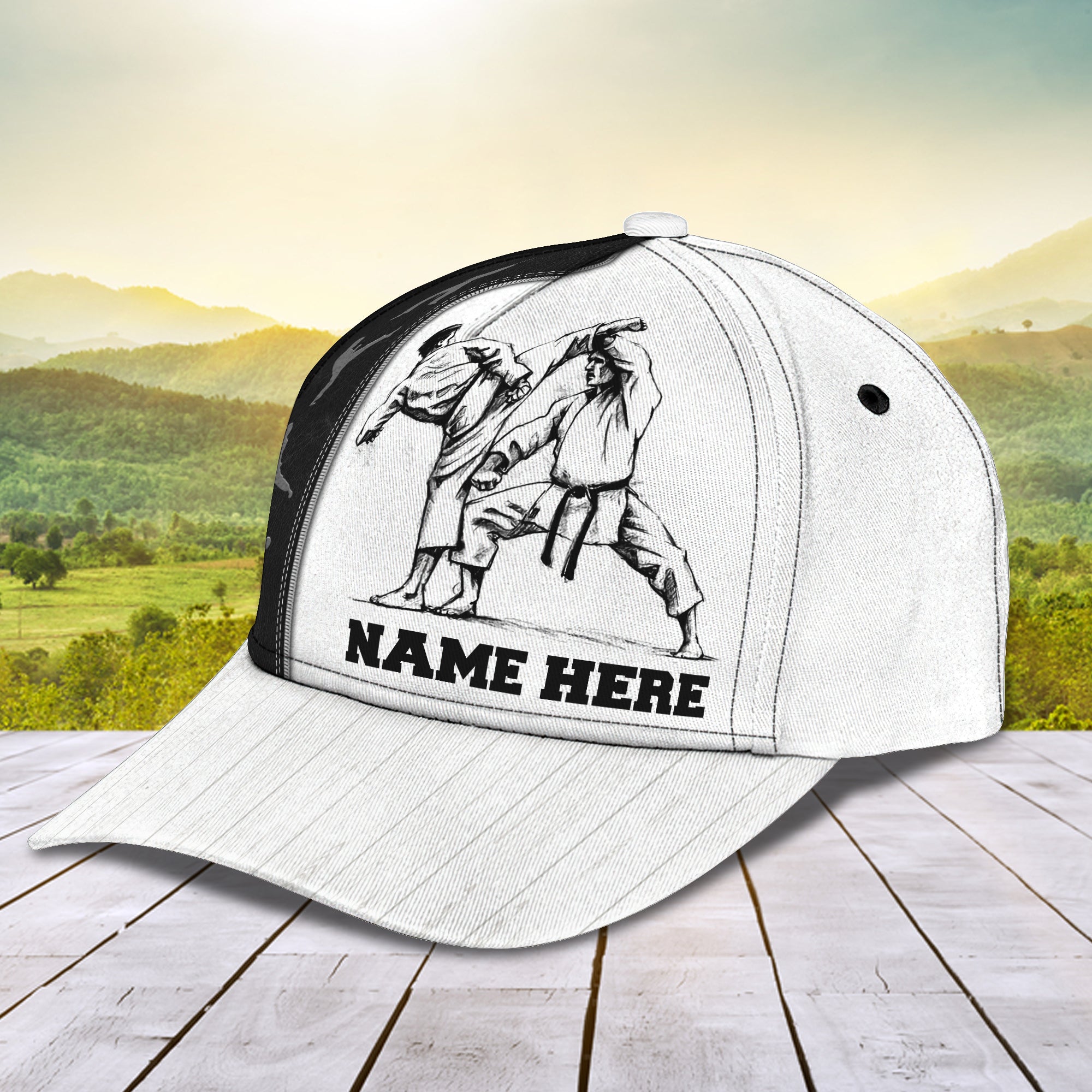 Karatedo - Personalized Name Cap - TT99-142