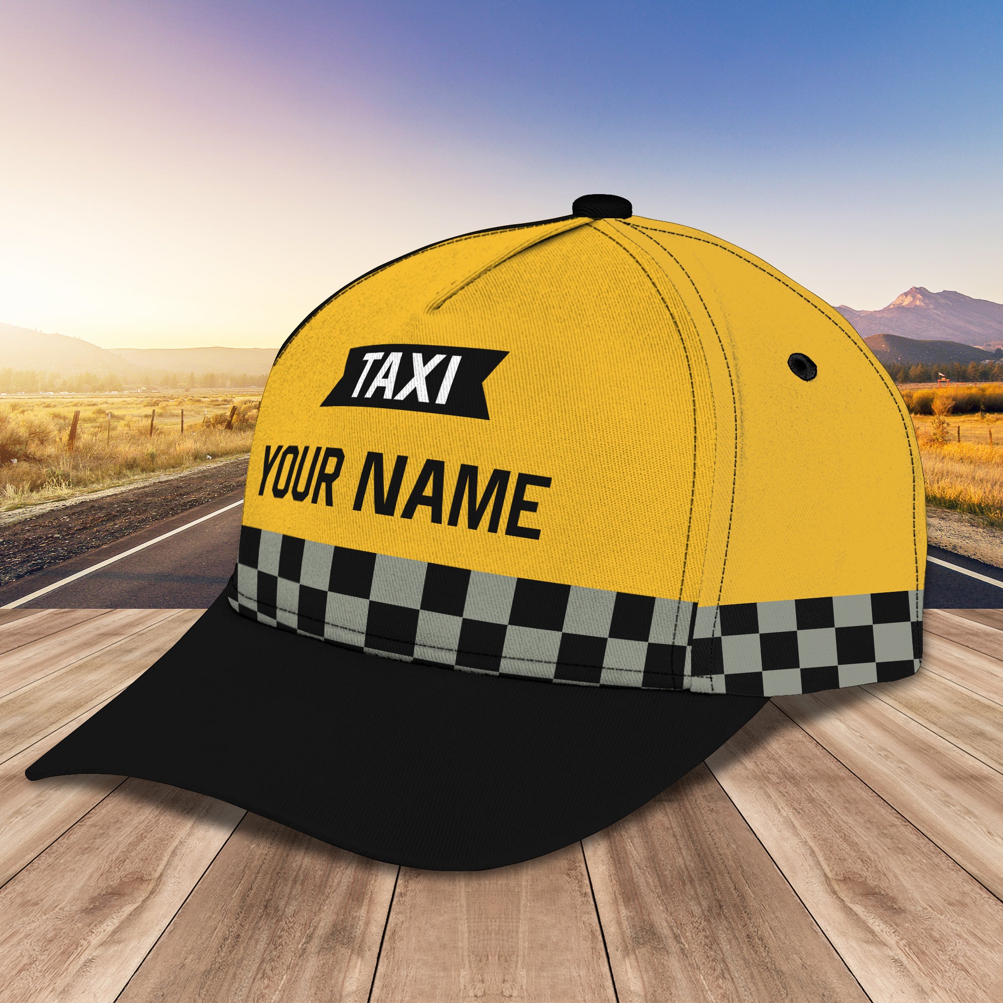Taxi - Personalized Name Cap - Tt99-150