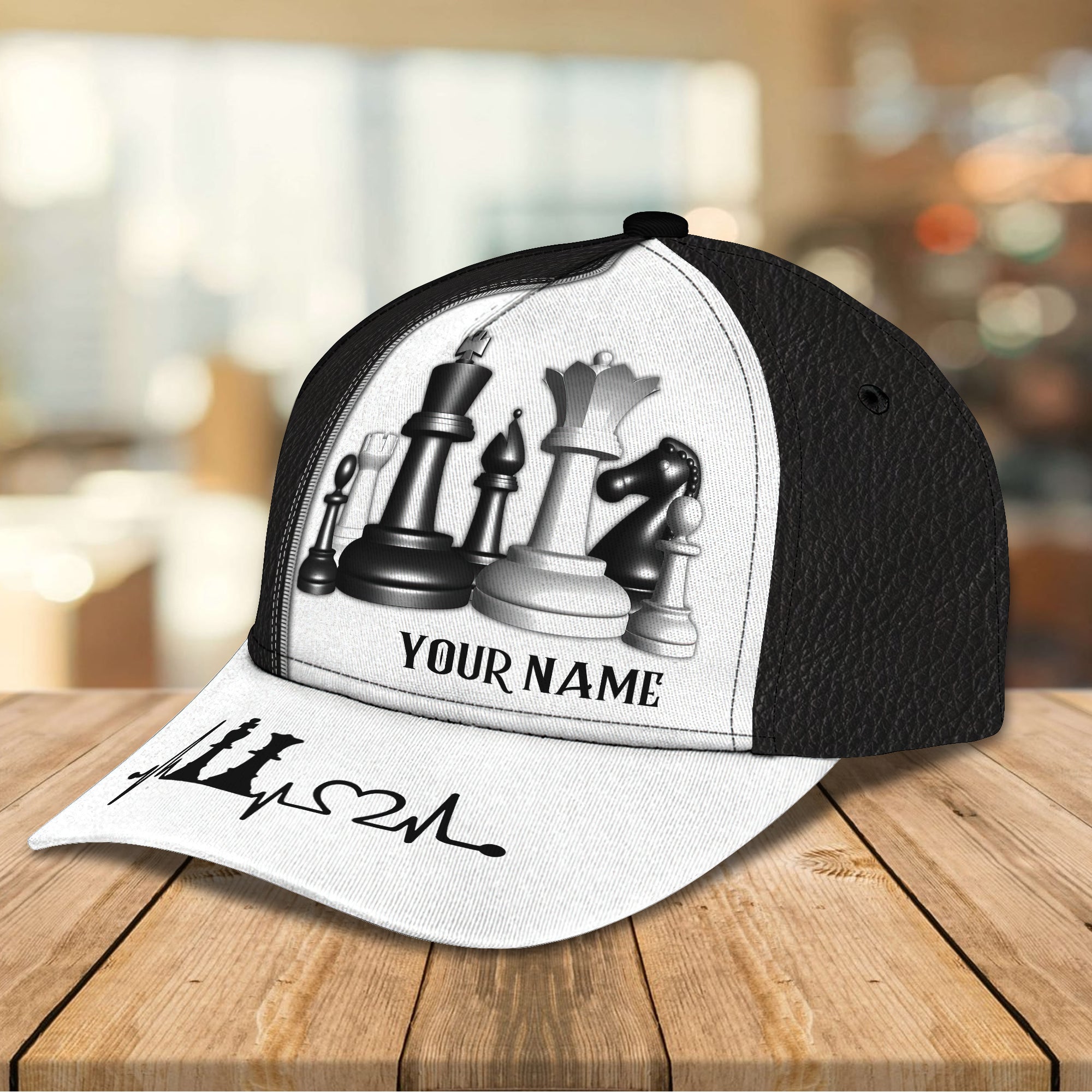 Chess - Personalized Name Cap - Tt99-145
