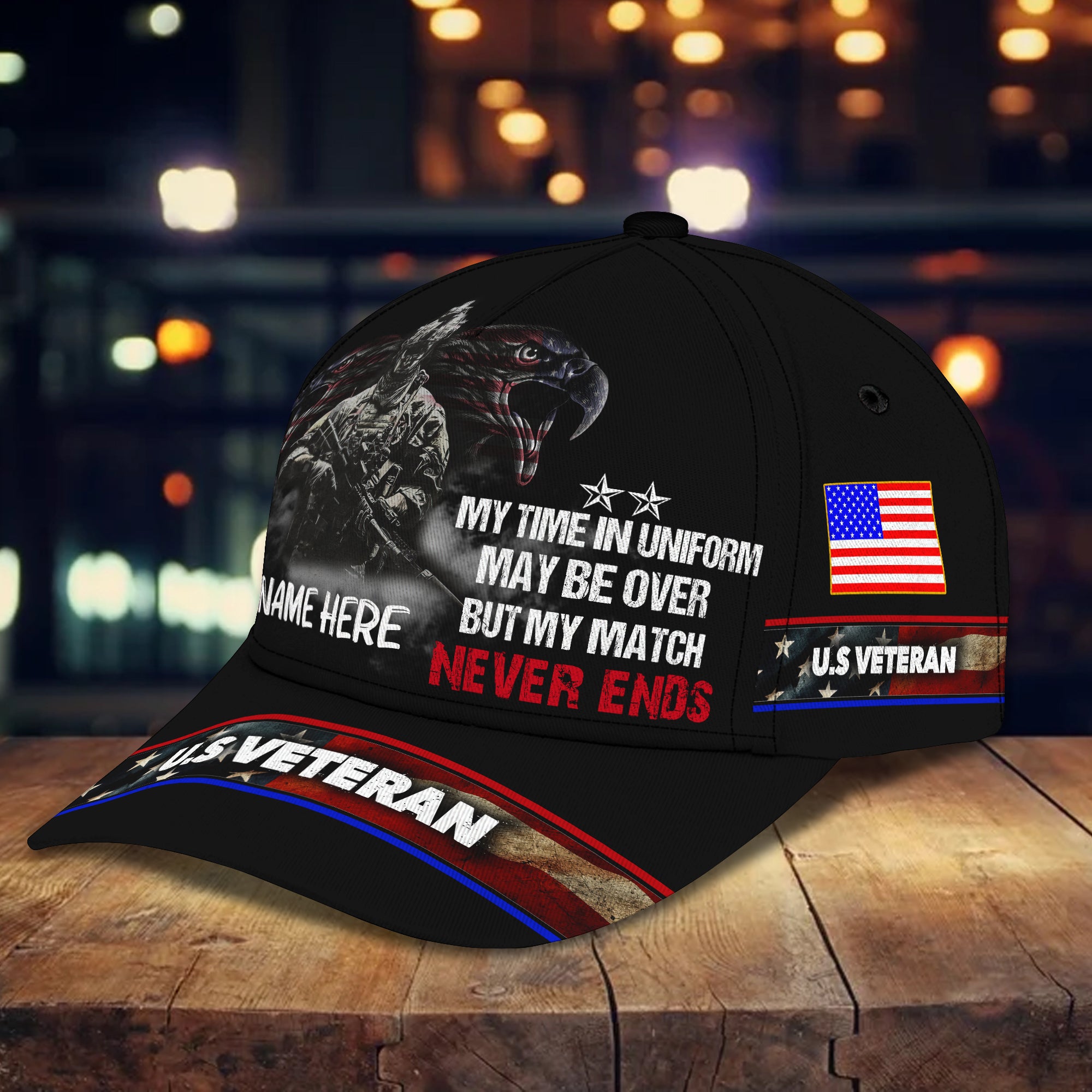 ATM2K - Personalized Name Cap03 - VETERAN