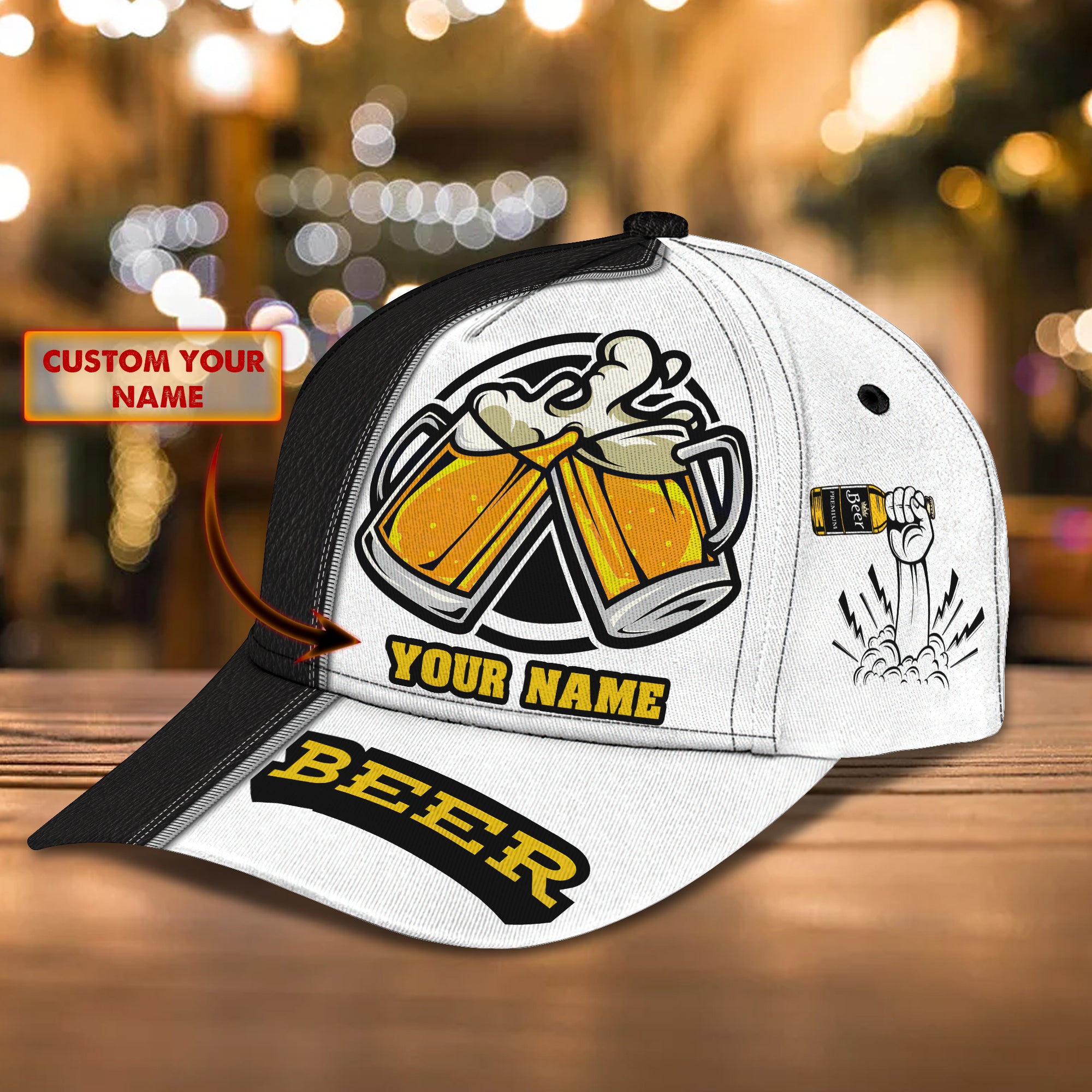 BEER1 - Personalized Name Cap - BY97