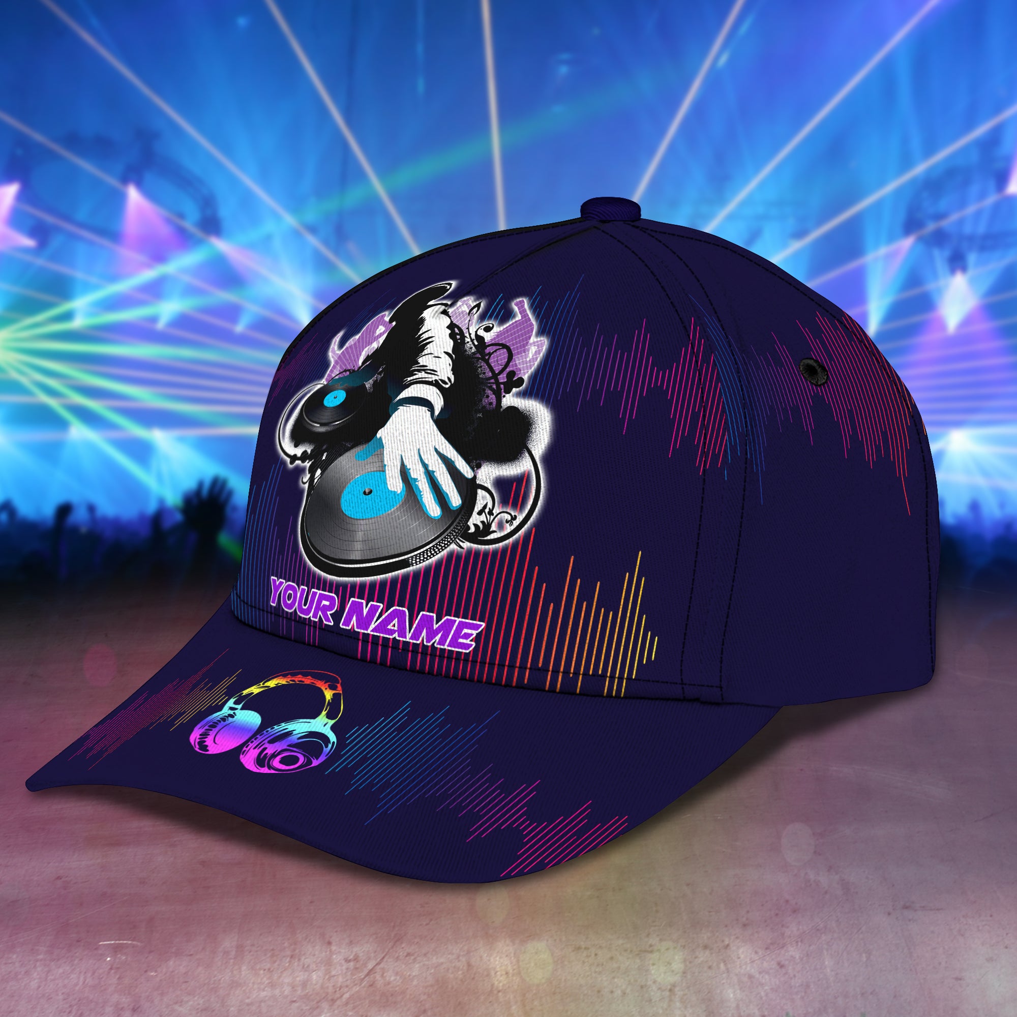 Dj X2 - Personalized Name Cap