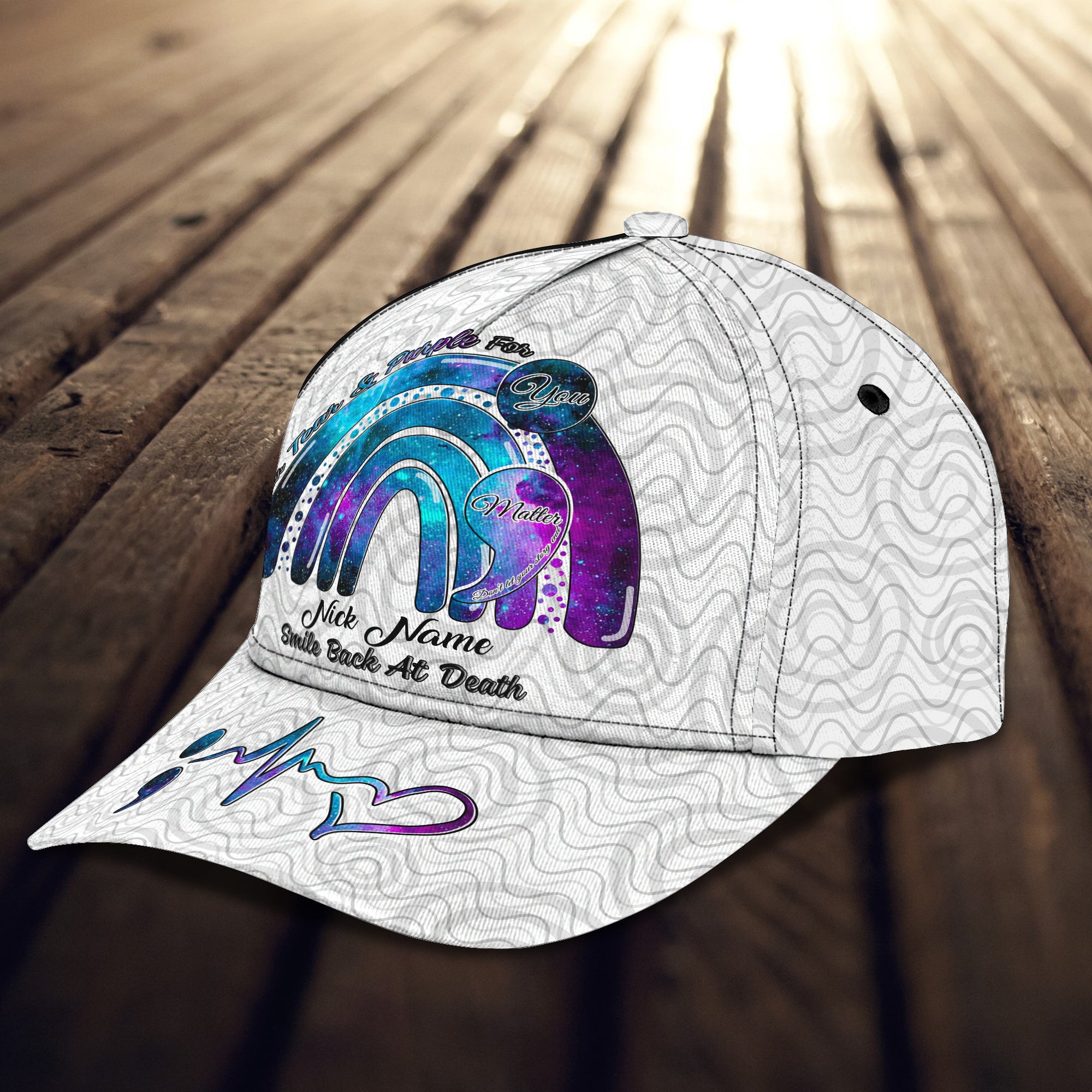 Suicide Prevention - Personalized Name Cap - Nmd 44