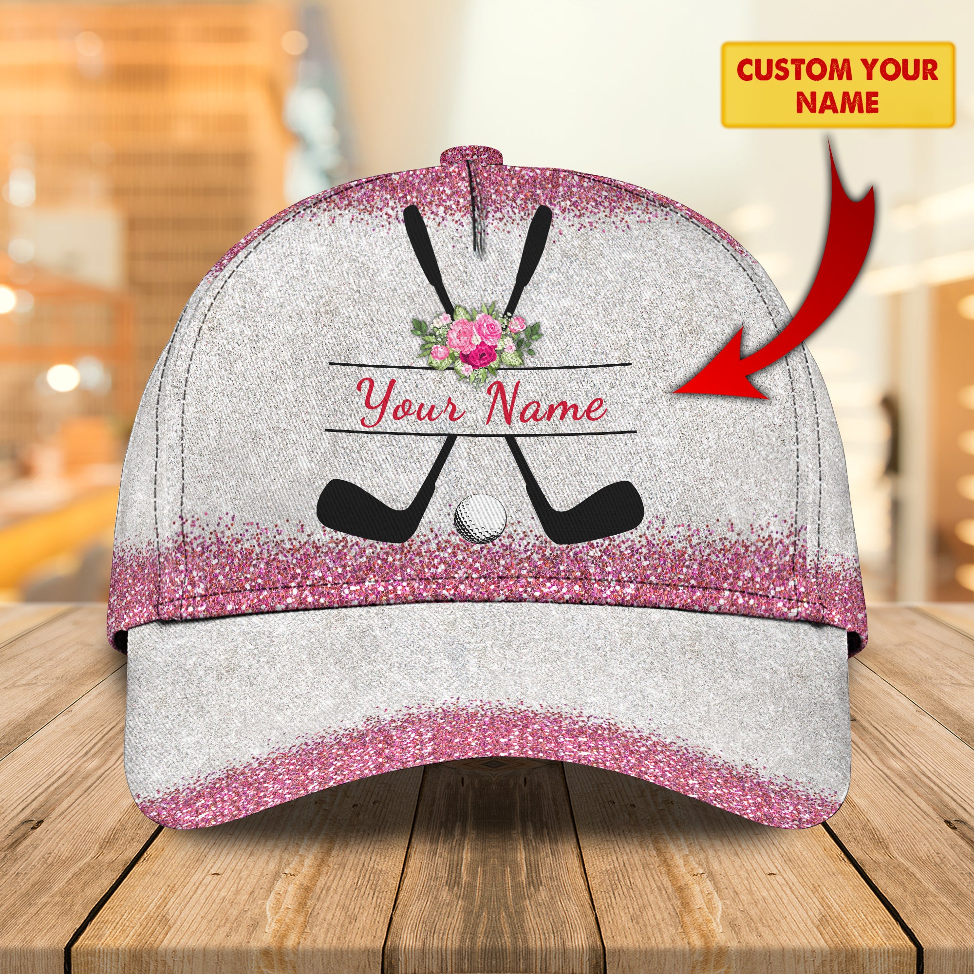 Golf - Personalized Name Cap - DAT93-013