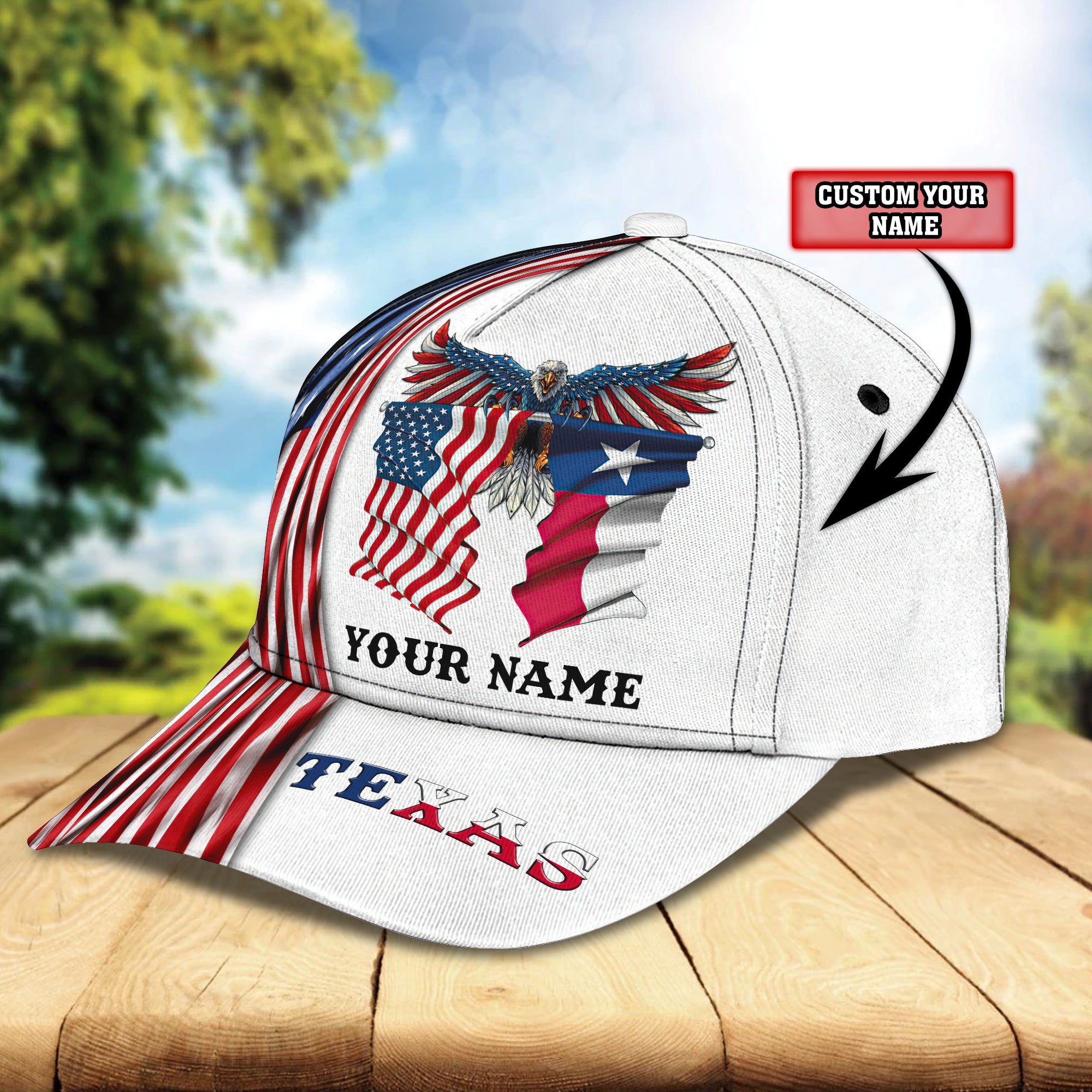 Texas - Personalized Name Cap -TT99-306