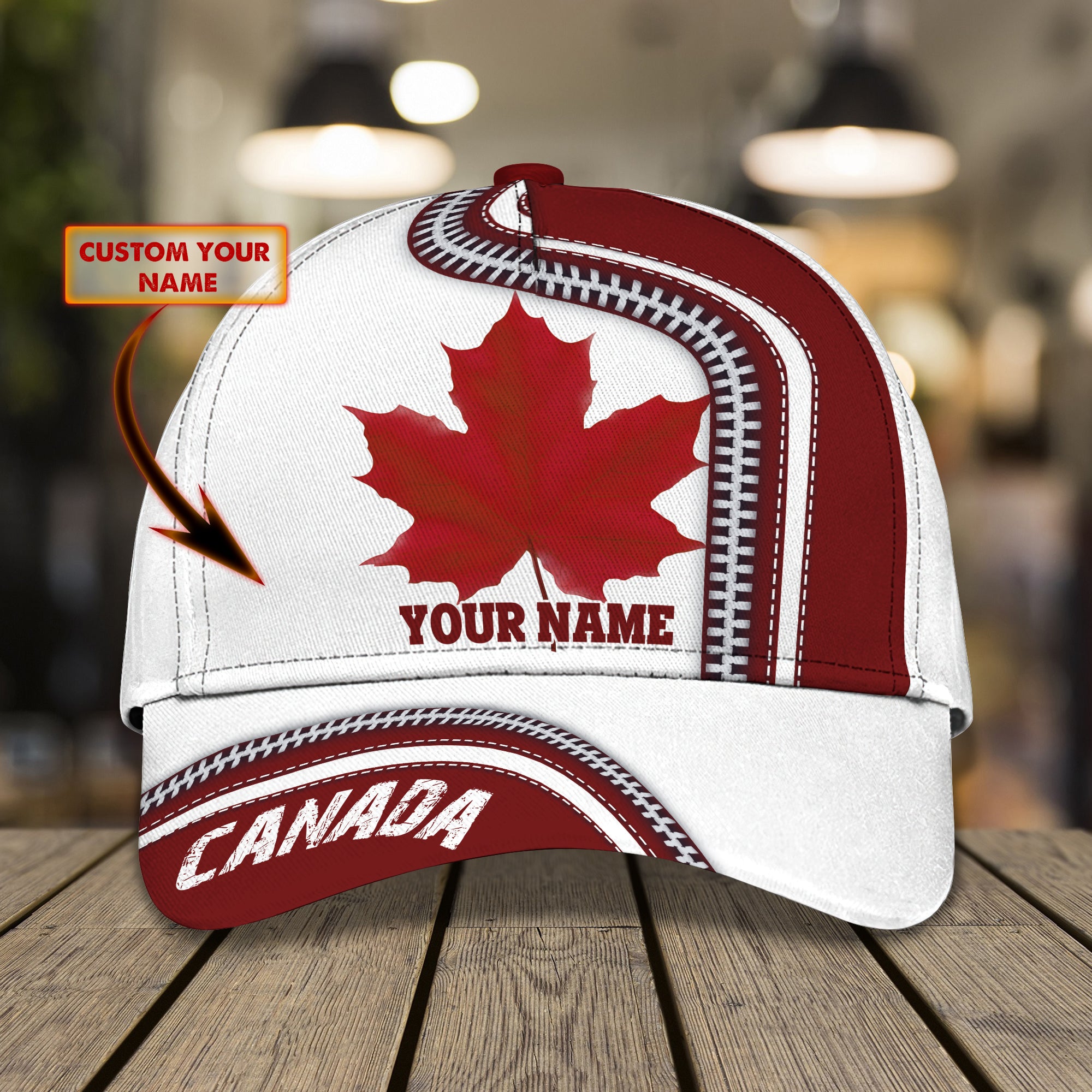 Canada - Personalized Name Cap 148 - Bhn97