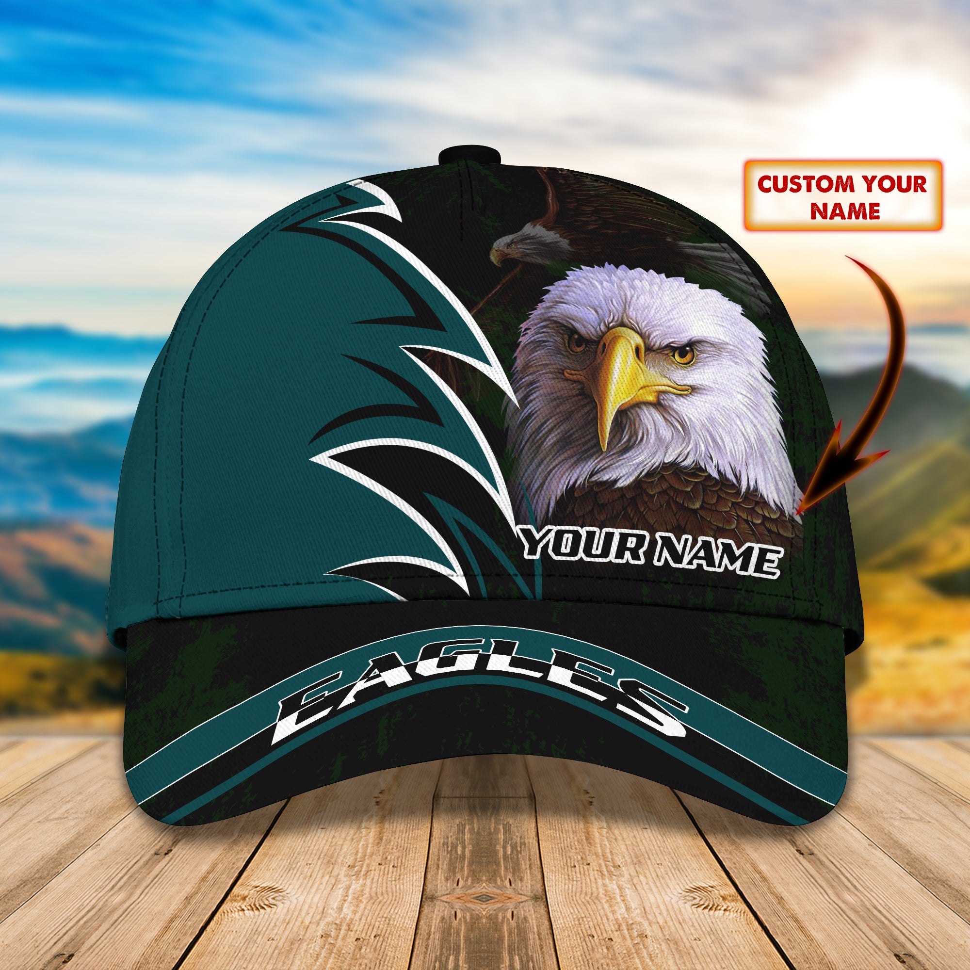 Eagles - Personalized Name Cap - HN95