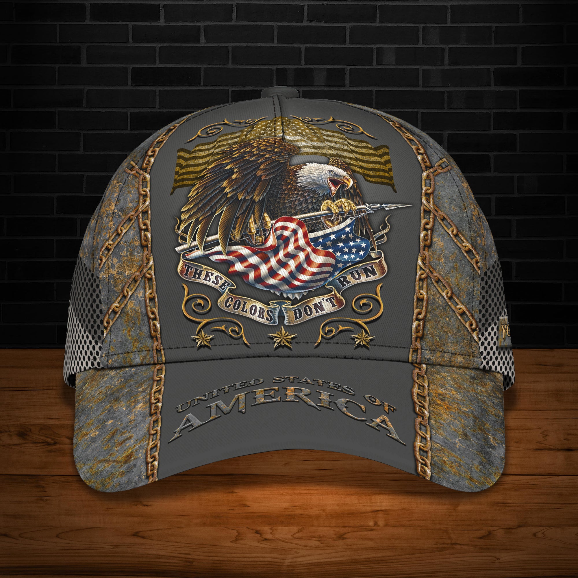 Personalized Classic Cap Eagle United States of America