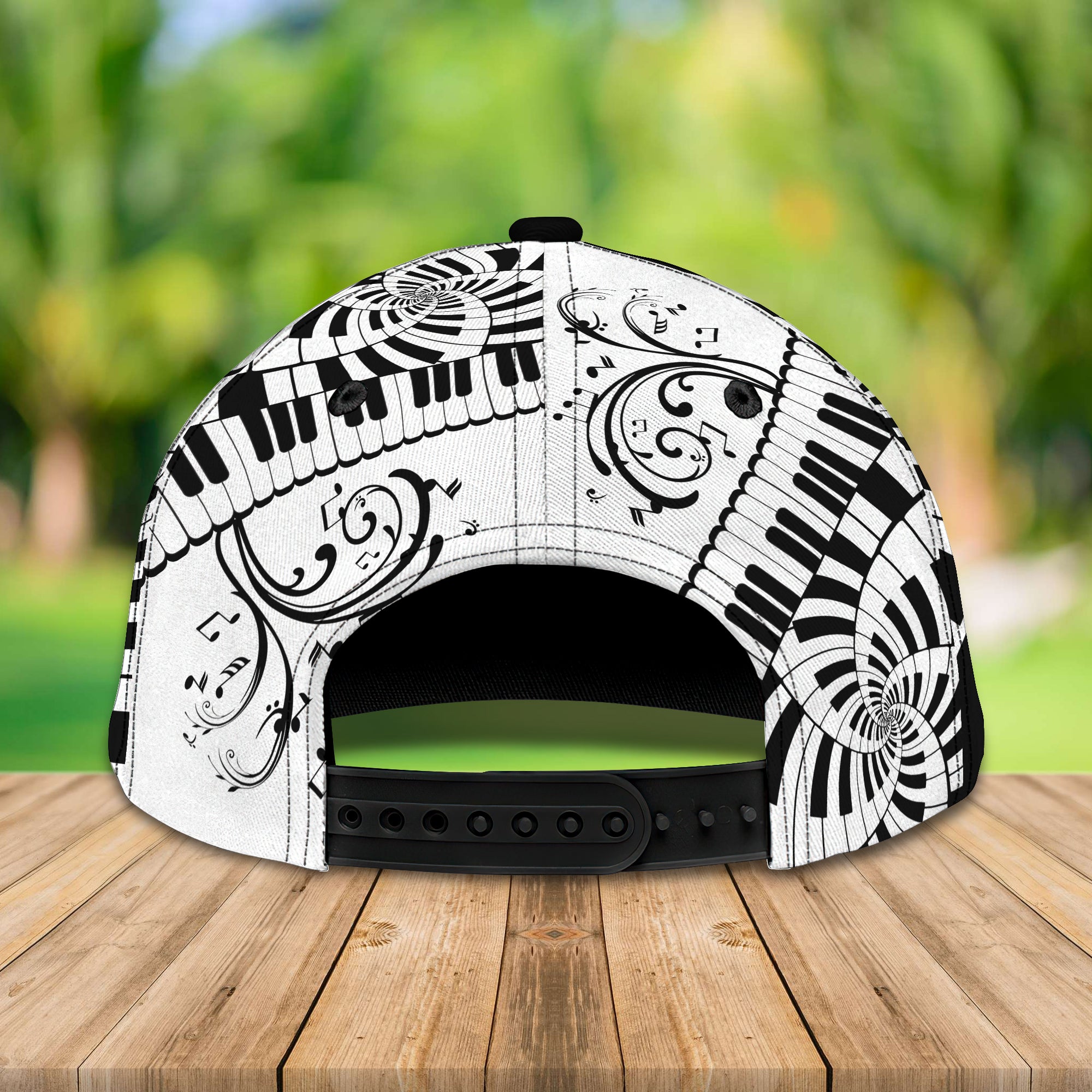 Piano - Personalized Name Cap