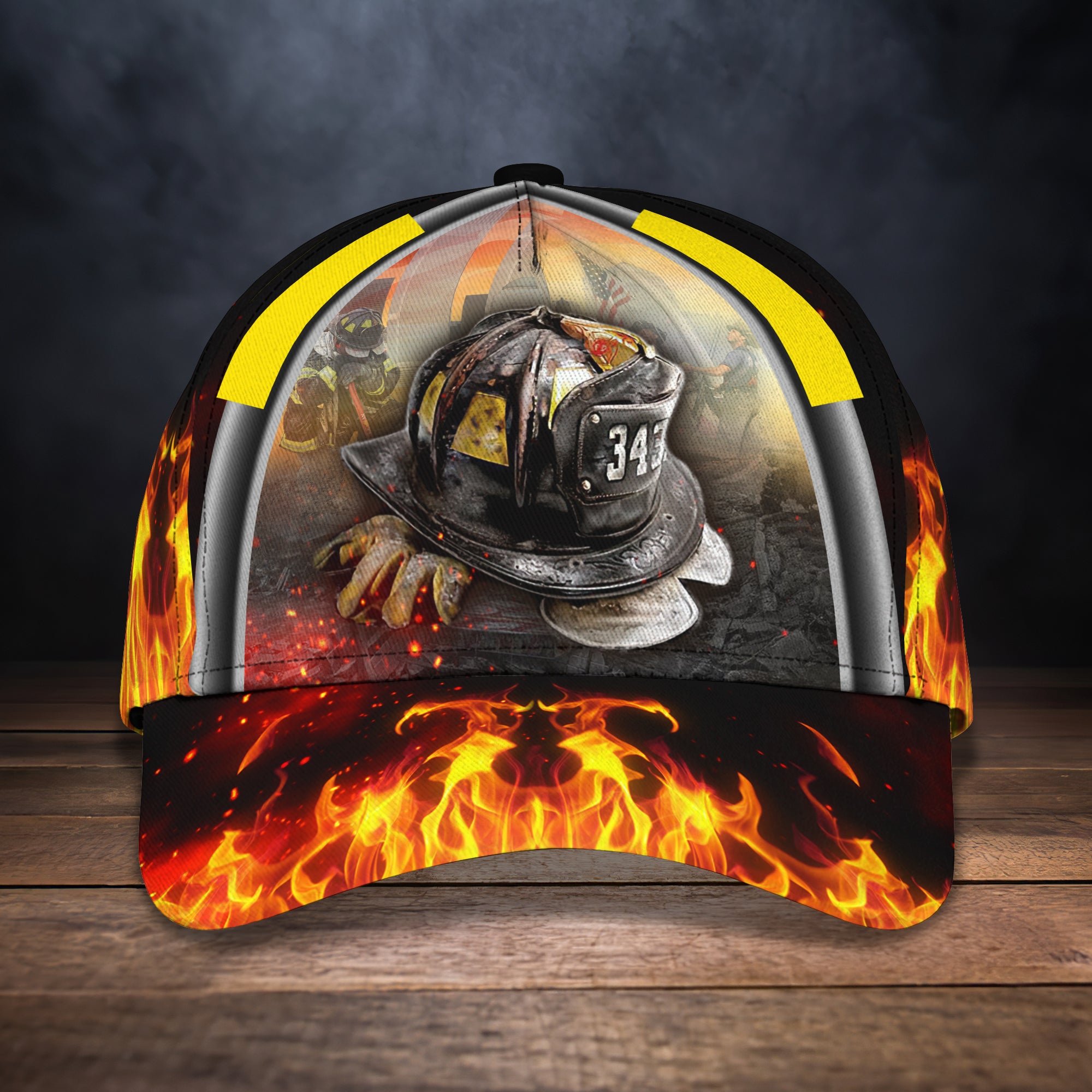 Firefighter Cap 1001 - TD96 – Trends Personalized