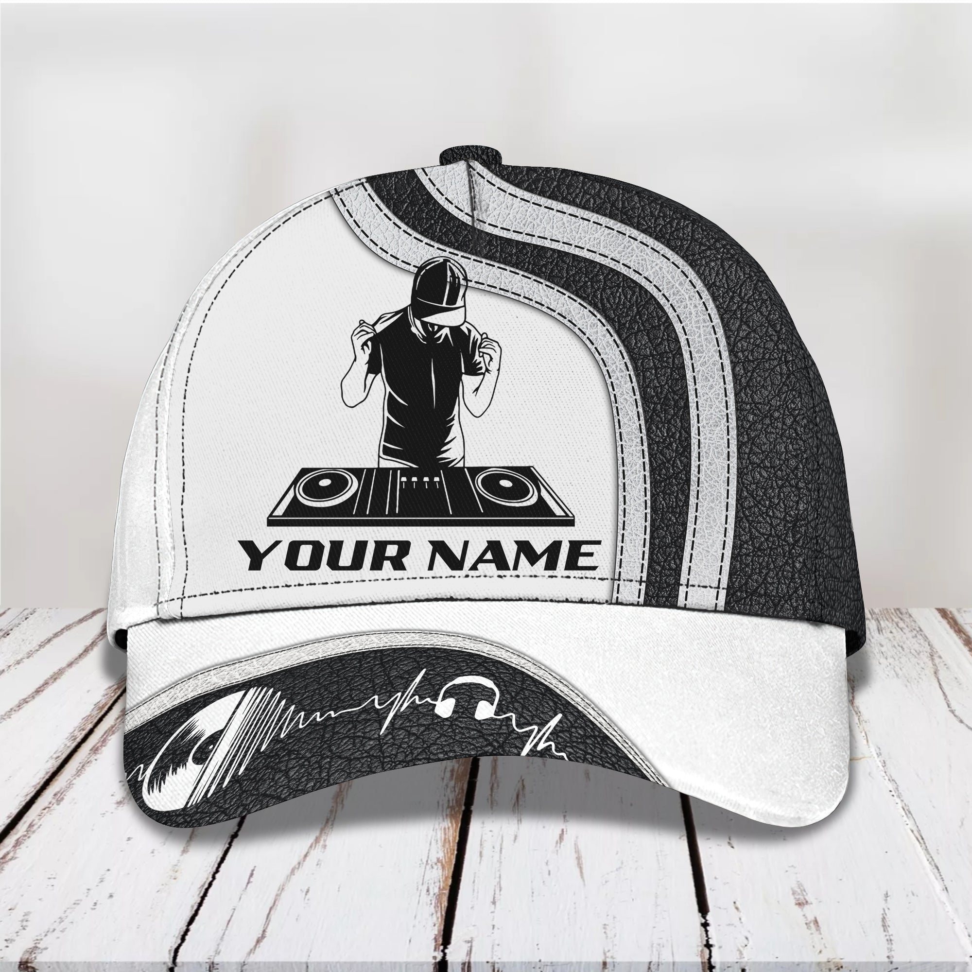 DJ - Personalized Name Cap - 1219