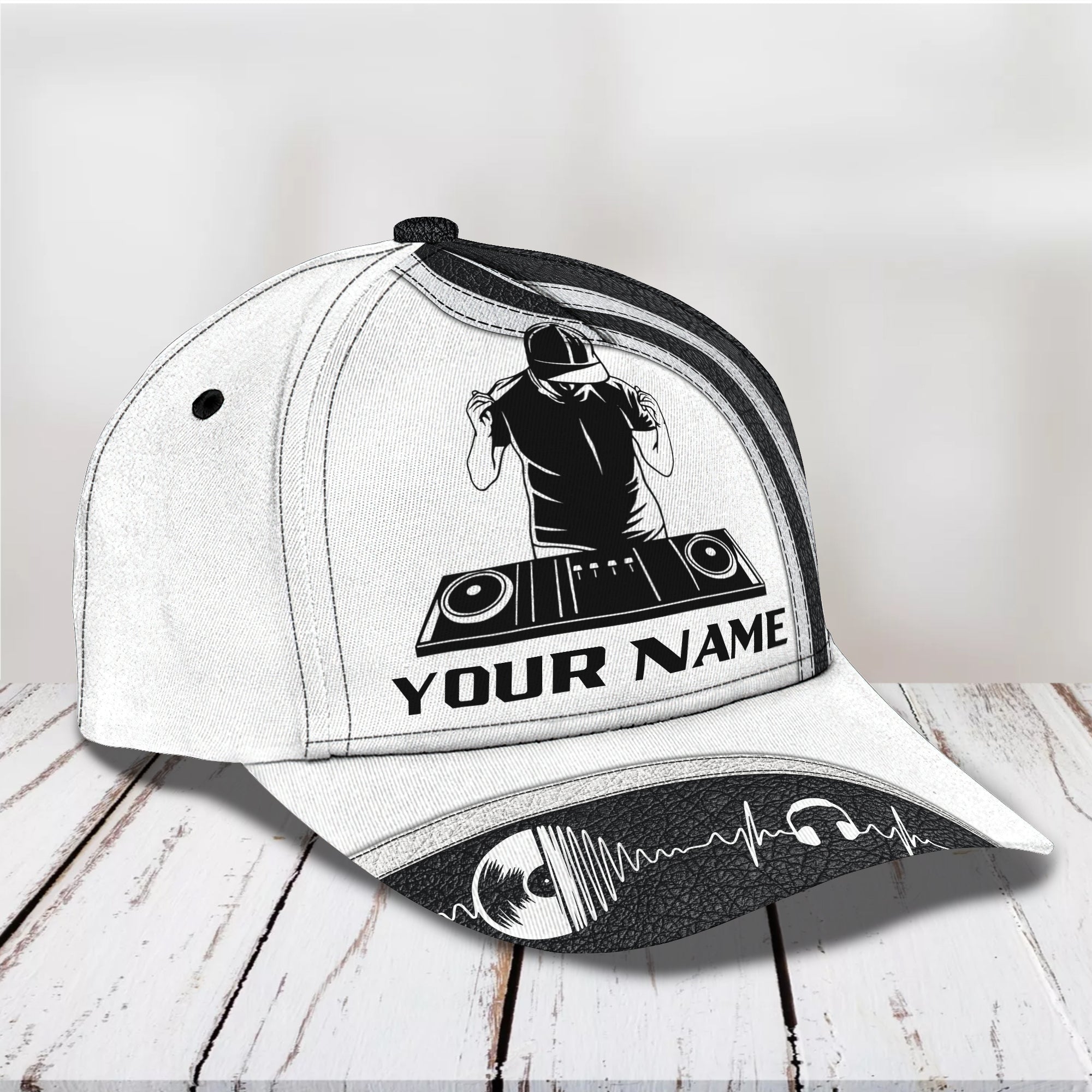 DJ - Personalized Name Cap - 1219