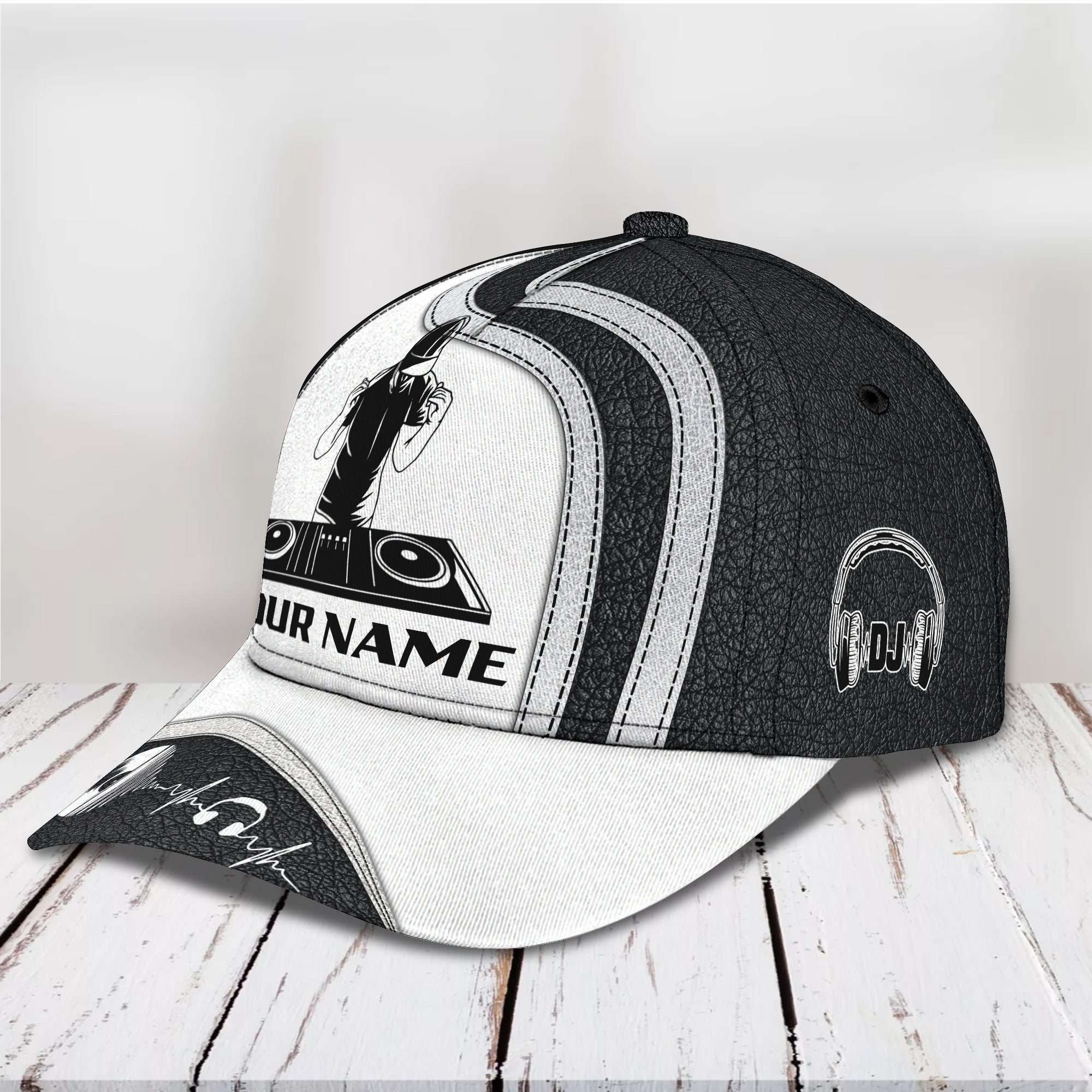 DJ - Personalized Name Cap - 1219