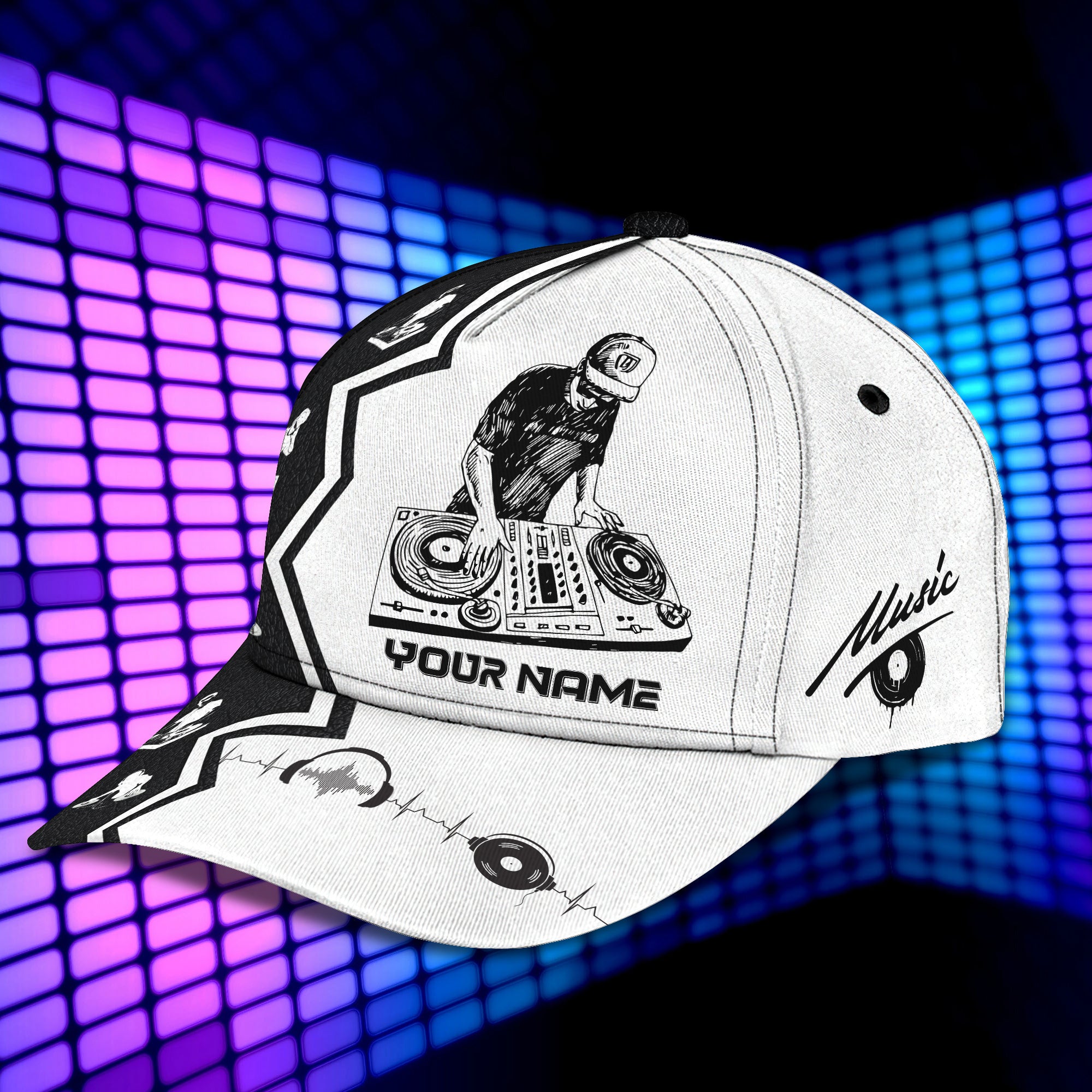 DJ 05 - Personalized Name Cap