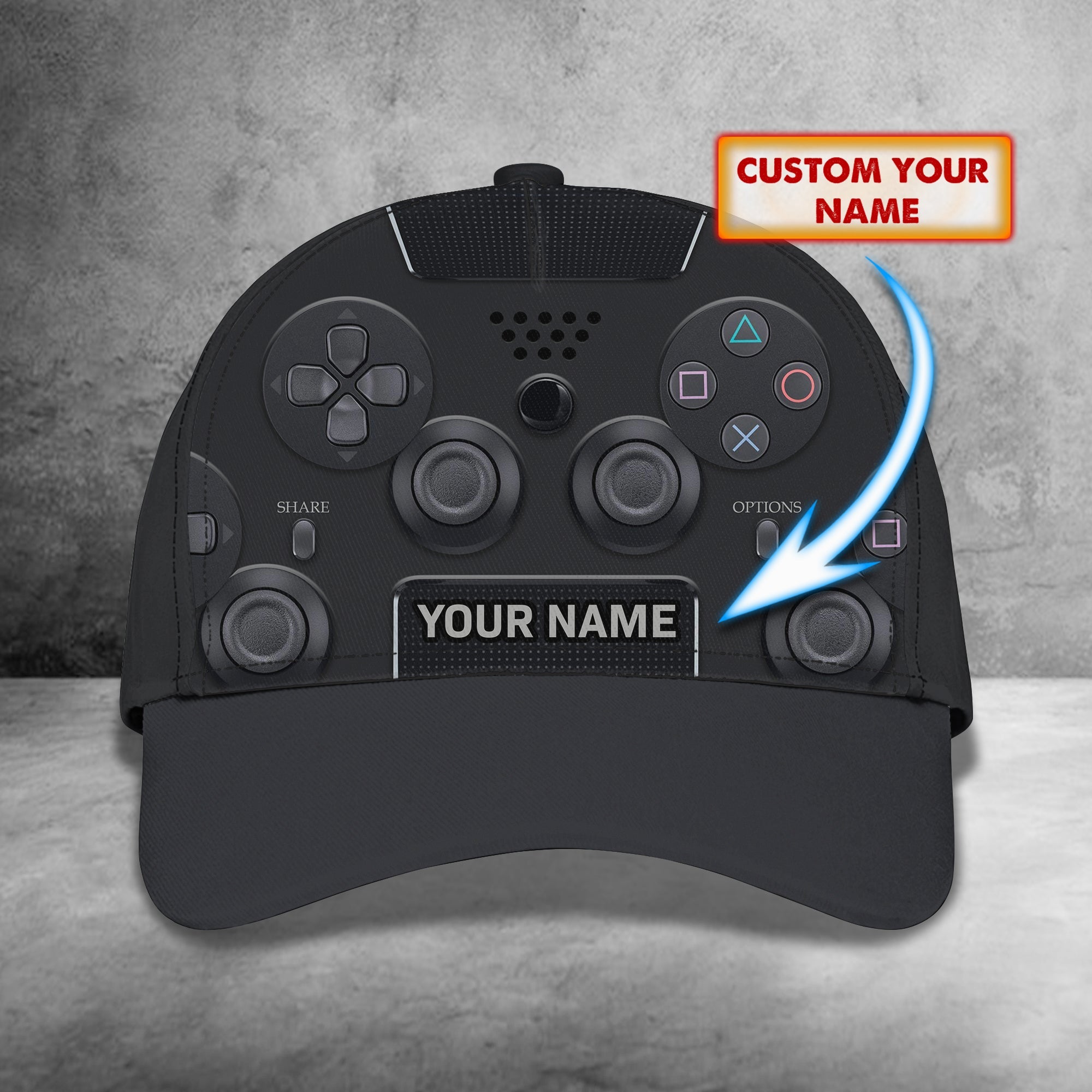 Game - Personalized Name Cap 124 - NA93