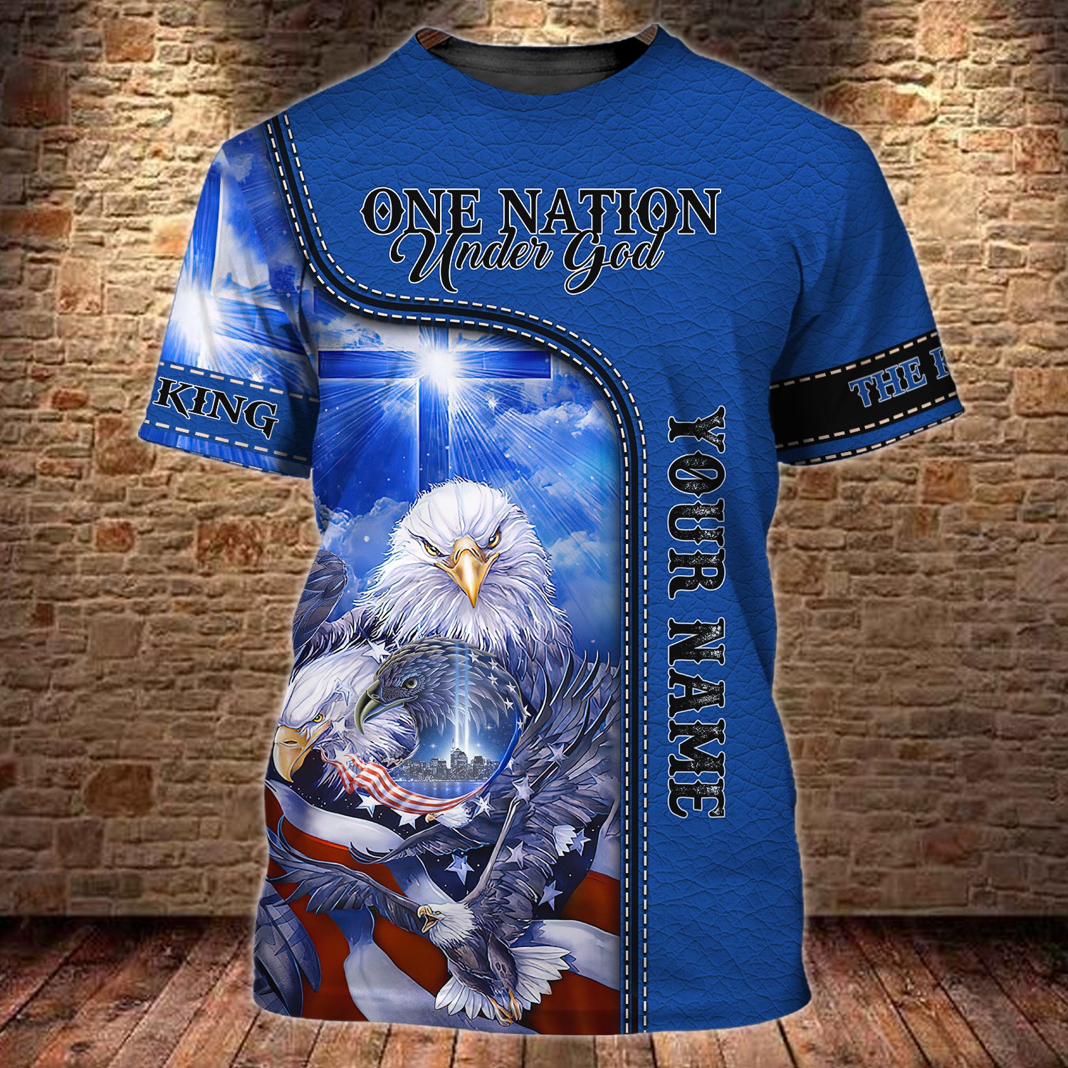 EAGLE 1 - Personalized Name 3D T Shirt - HY97