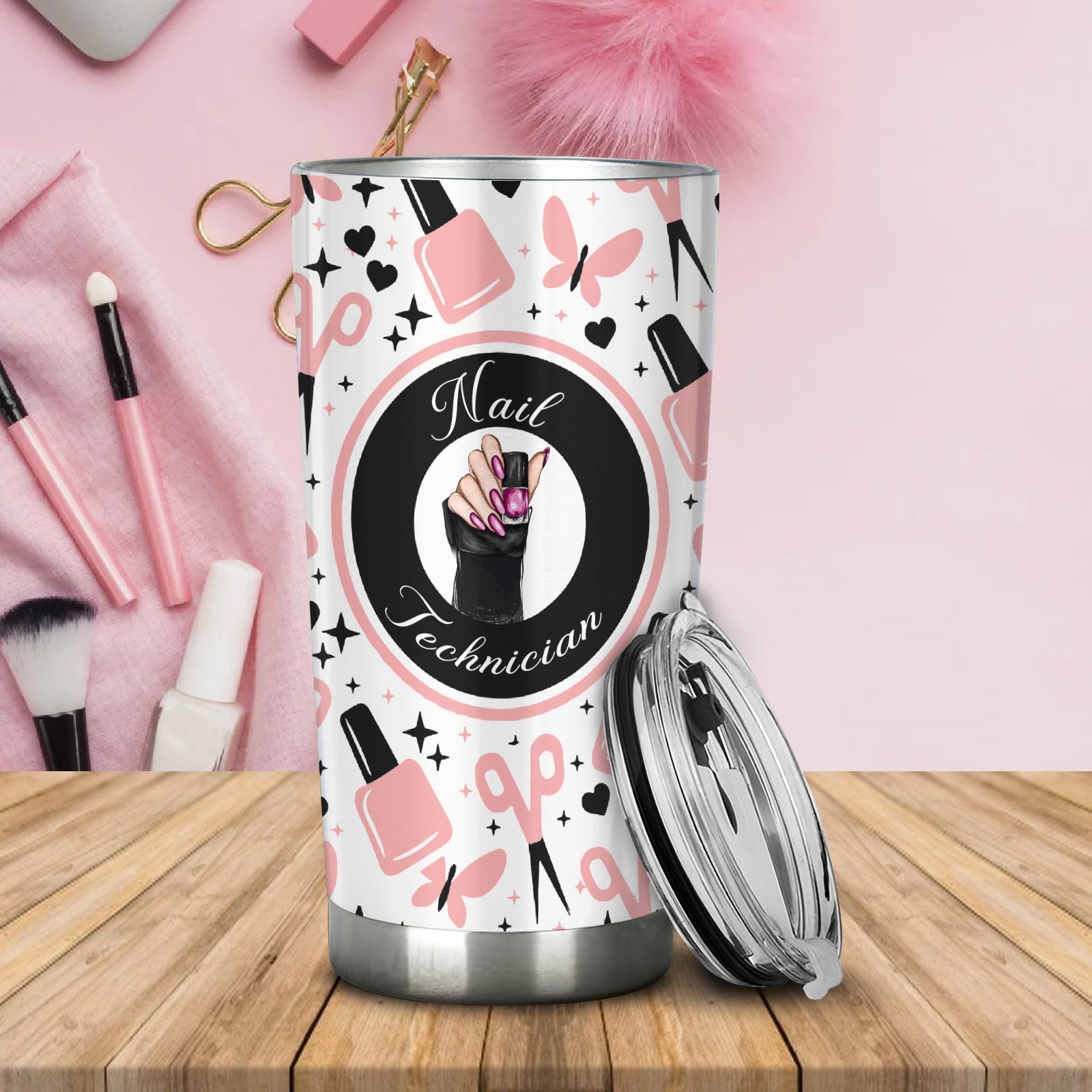 Nail Technician Tumbler Tad 32