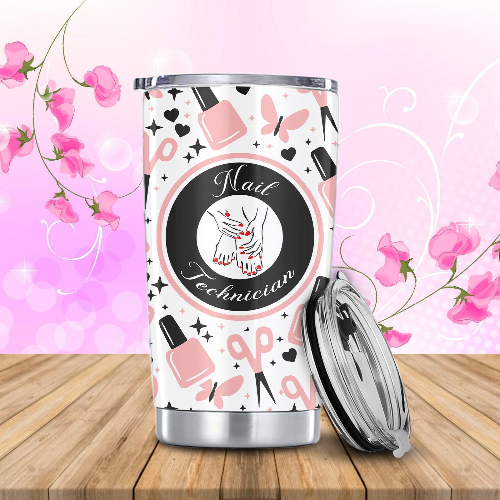 Nail Technician Tumbler Tad 29