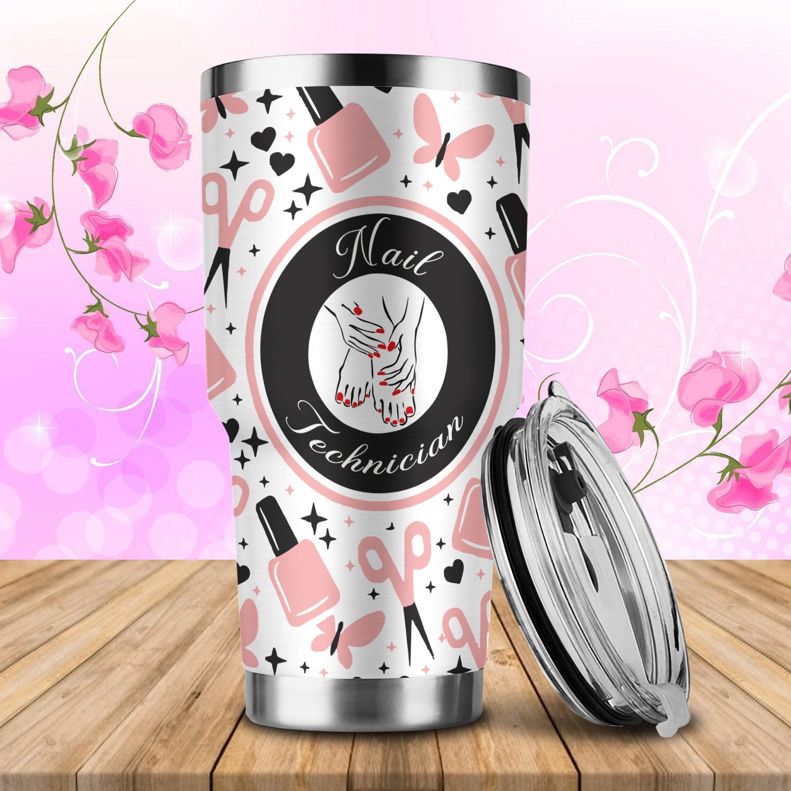Nail Technician Tumbler Tad 29