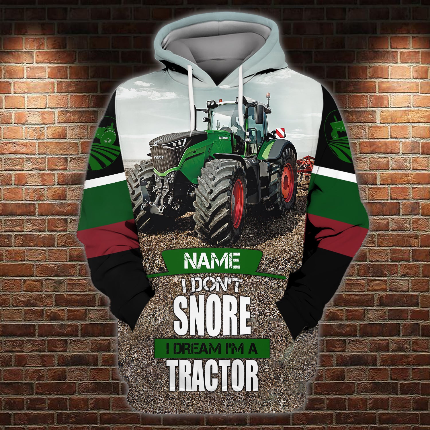 Farm - Personalized Name 3D Hoodie - dat93-025